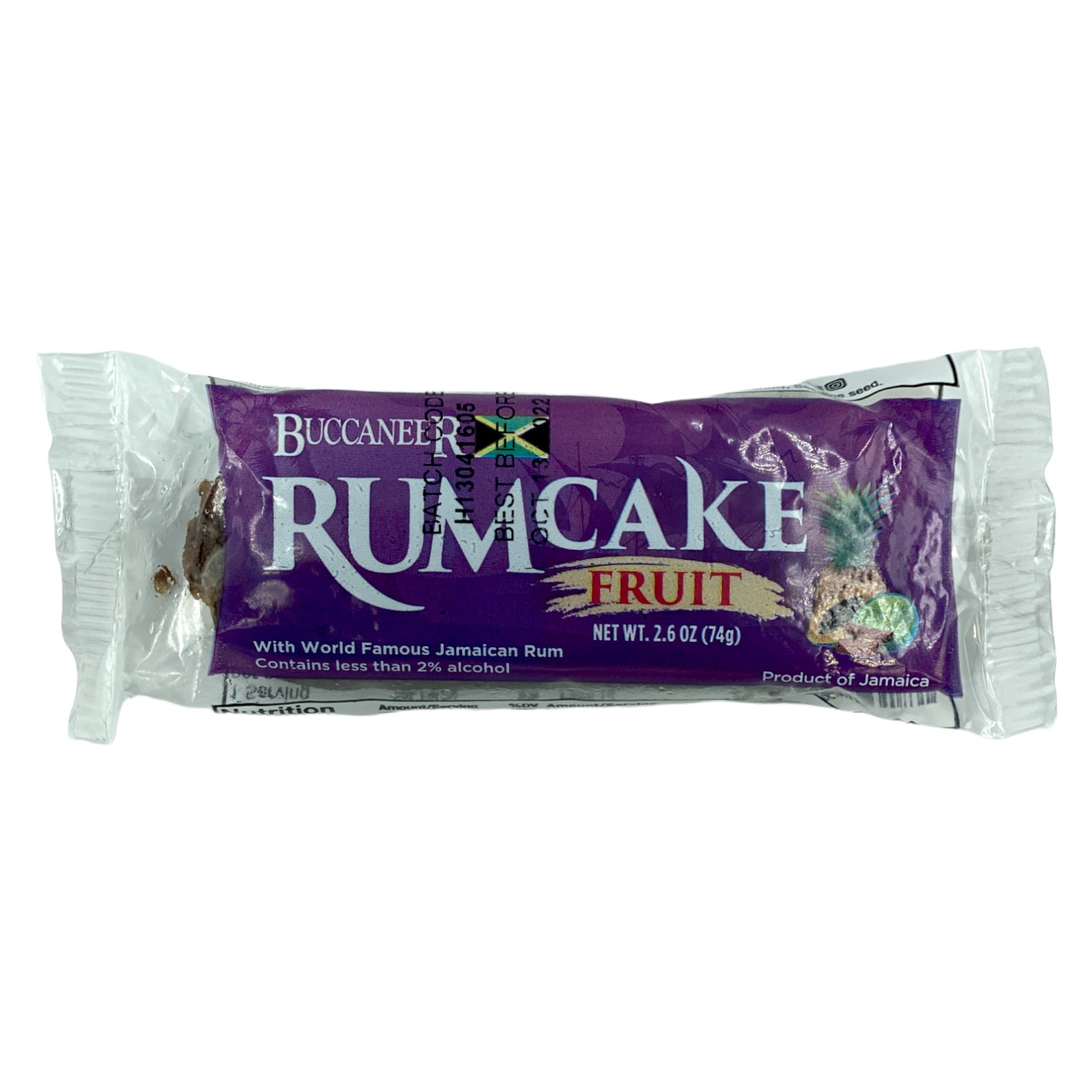 BUCCANEER RUM CAKE 2.6 OZ