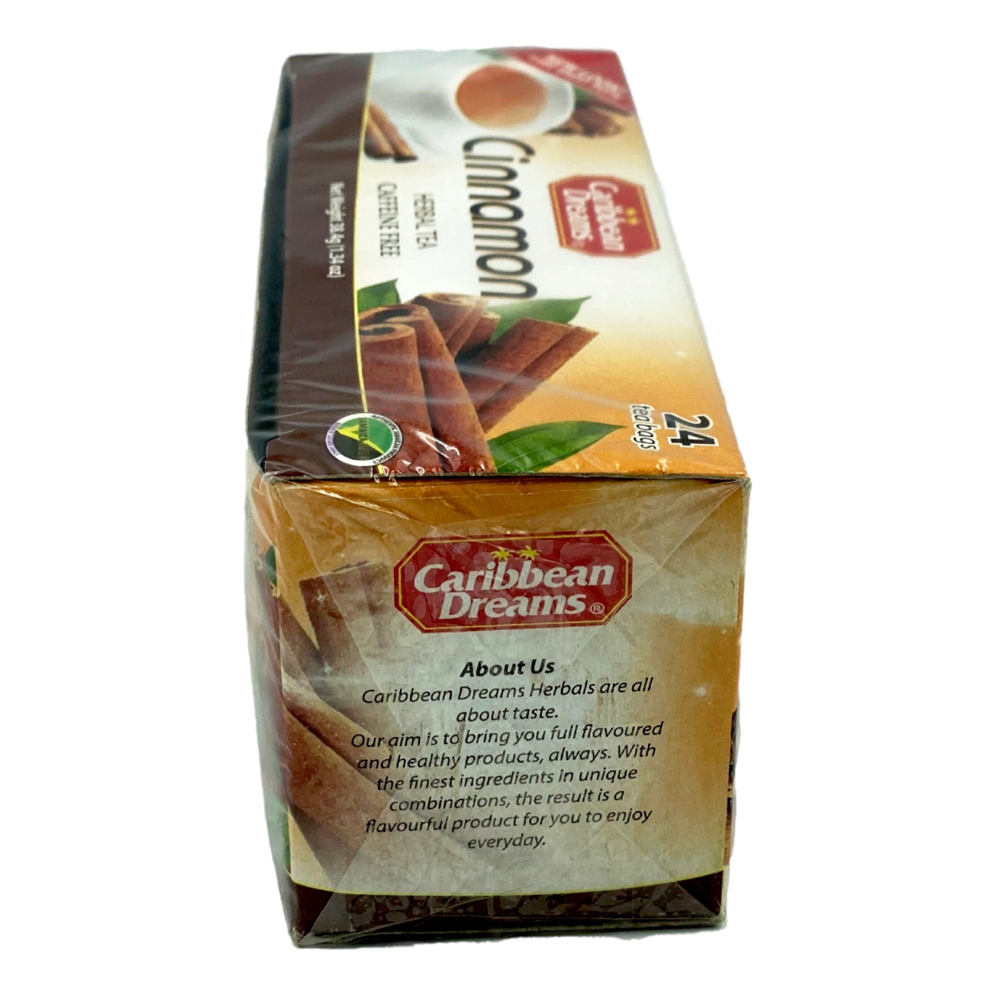 CARIBBEAN DREAMS CINNAMON TEA 24 TEA BAGS - 38.4G (1.34OZ)