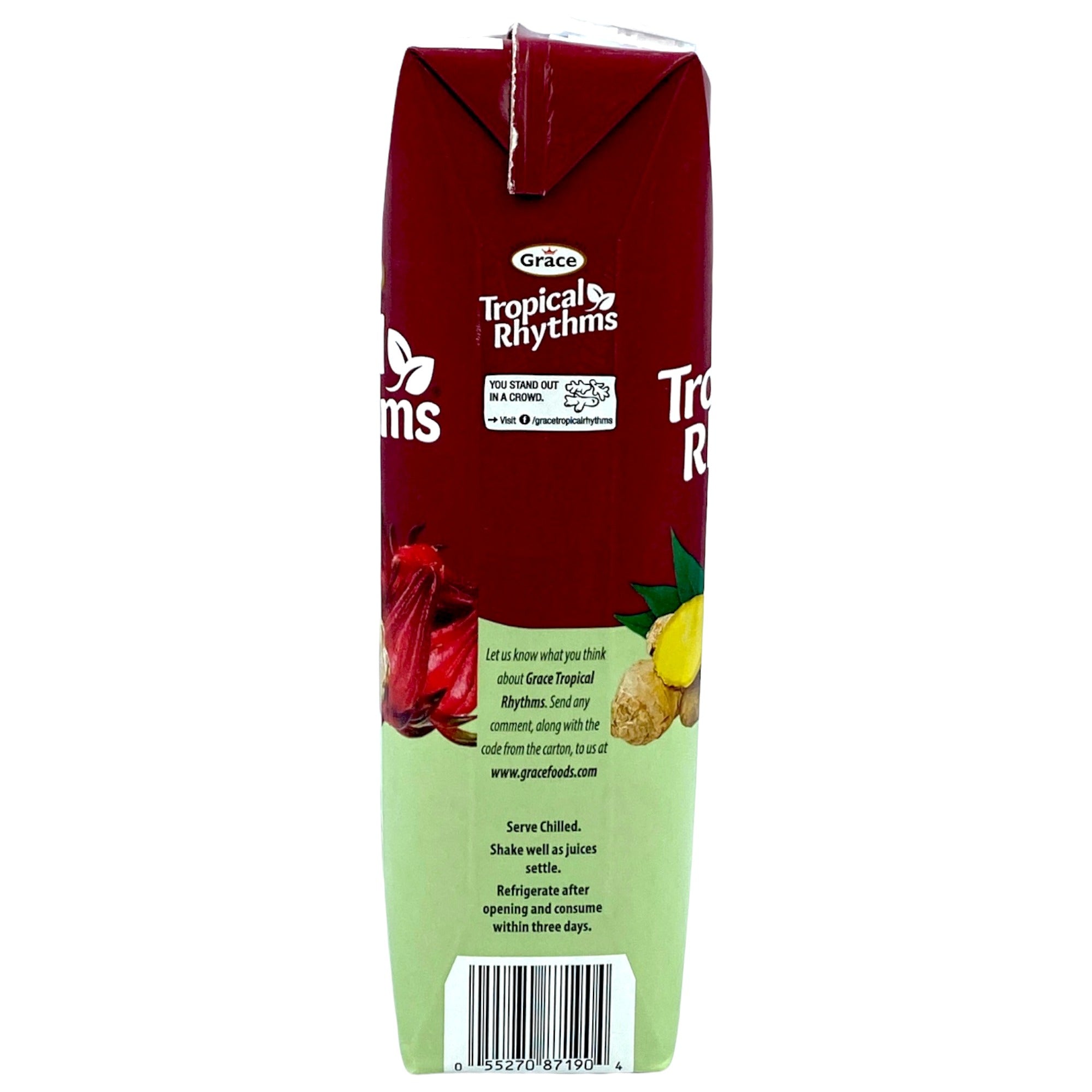 GRACE TROPICAL RHYTHMS SORREL GINGER 33.8 FL OZ.