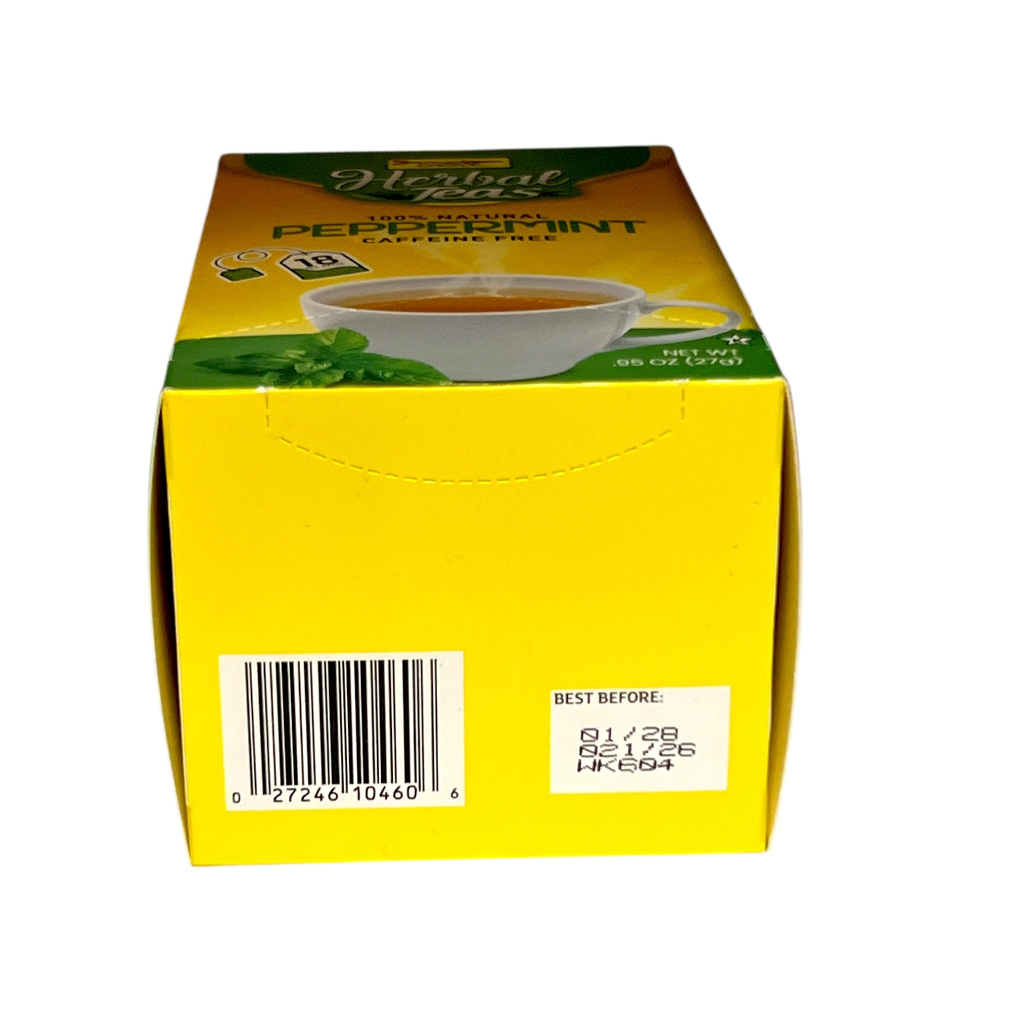 Jamaican Choice Herbal Teas Peppermint 27 G (.95 Oz) 18 Tea Bags