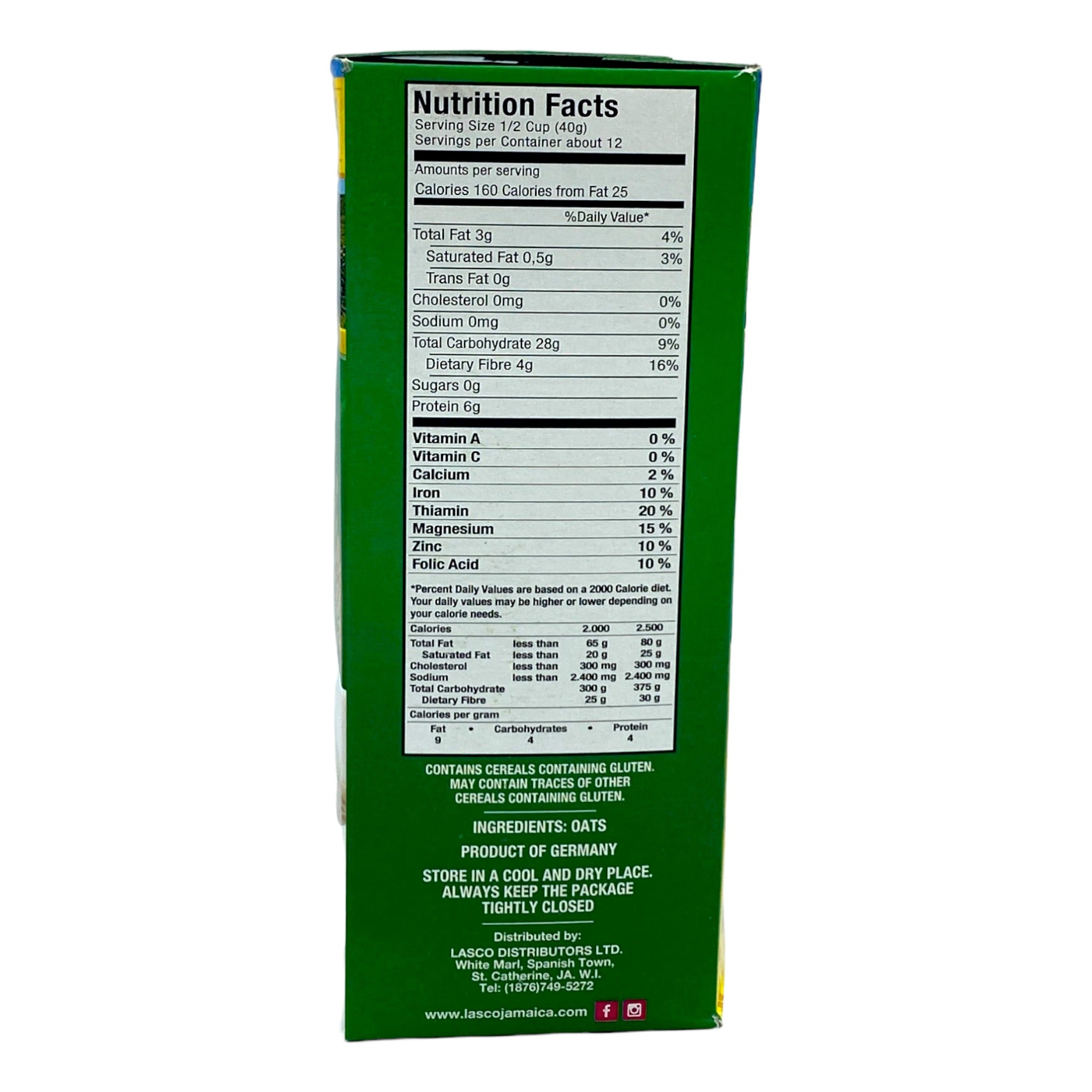 LASCO OATS ORIGINAL 500 G