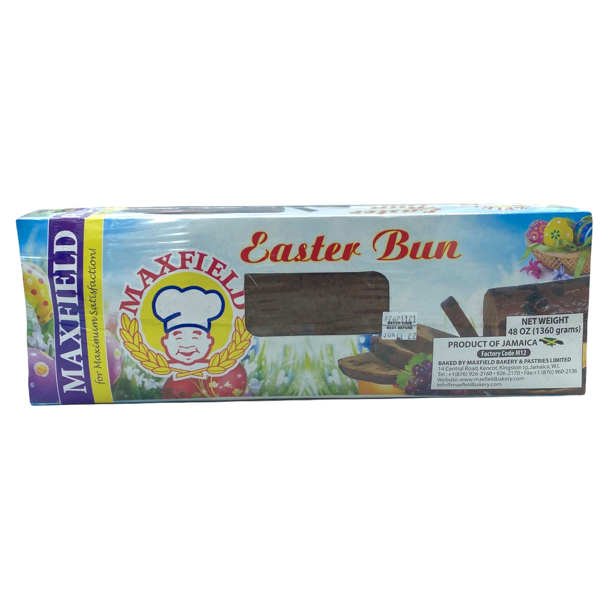 MAXFIELD EASTER BUN 48 OZ