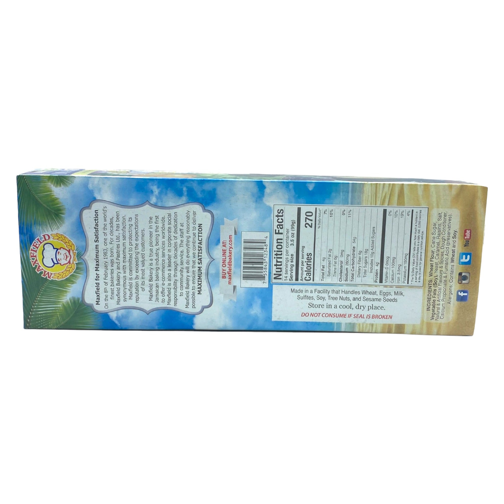 MAXFIELD EASTER BUN 48 OZ