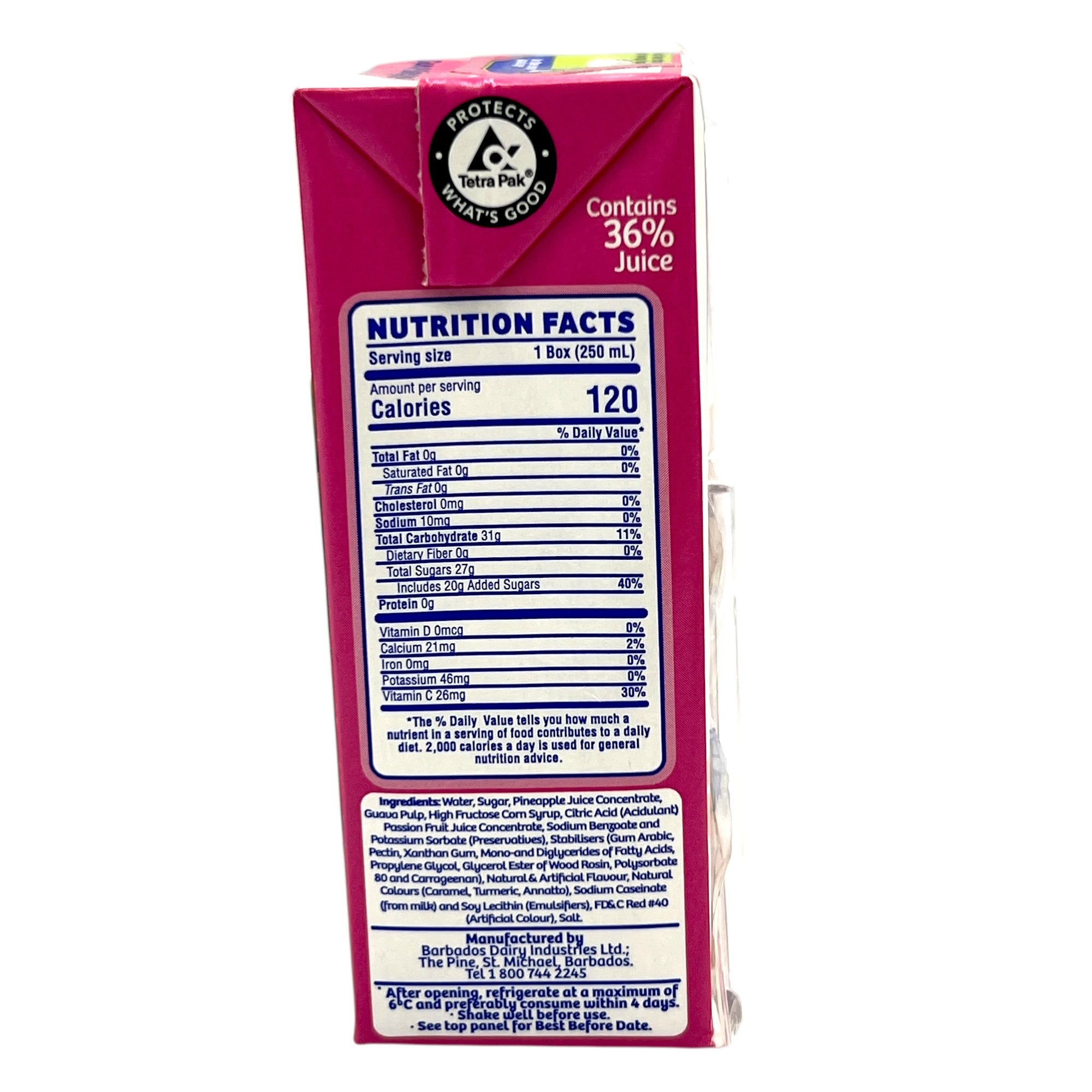 Pinehill Guava Pineapple Juice Drink 250 ML