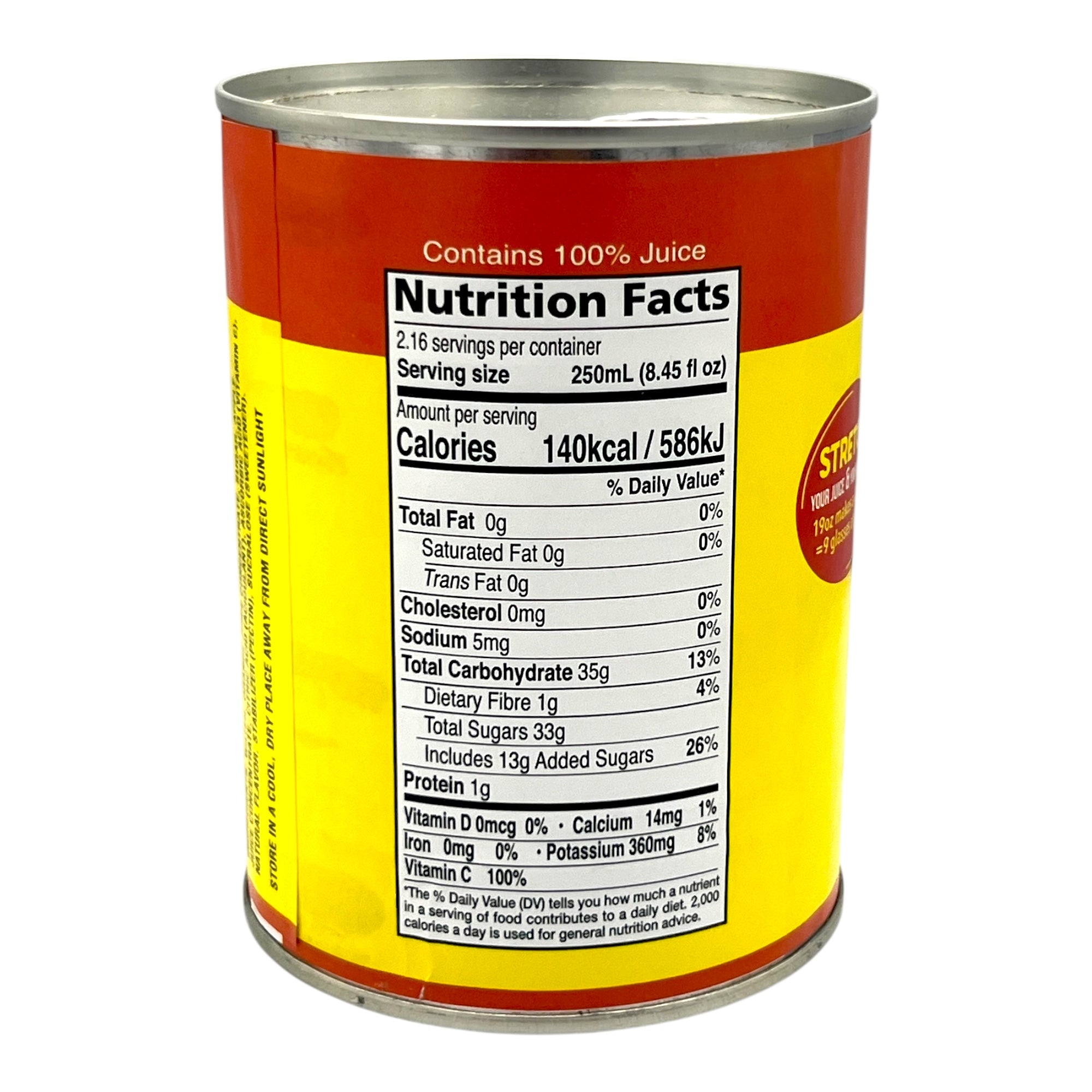 Trinidad Orange Juice 19 Oz