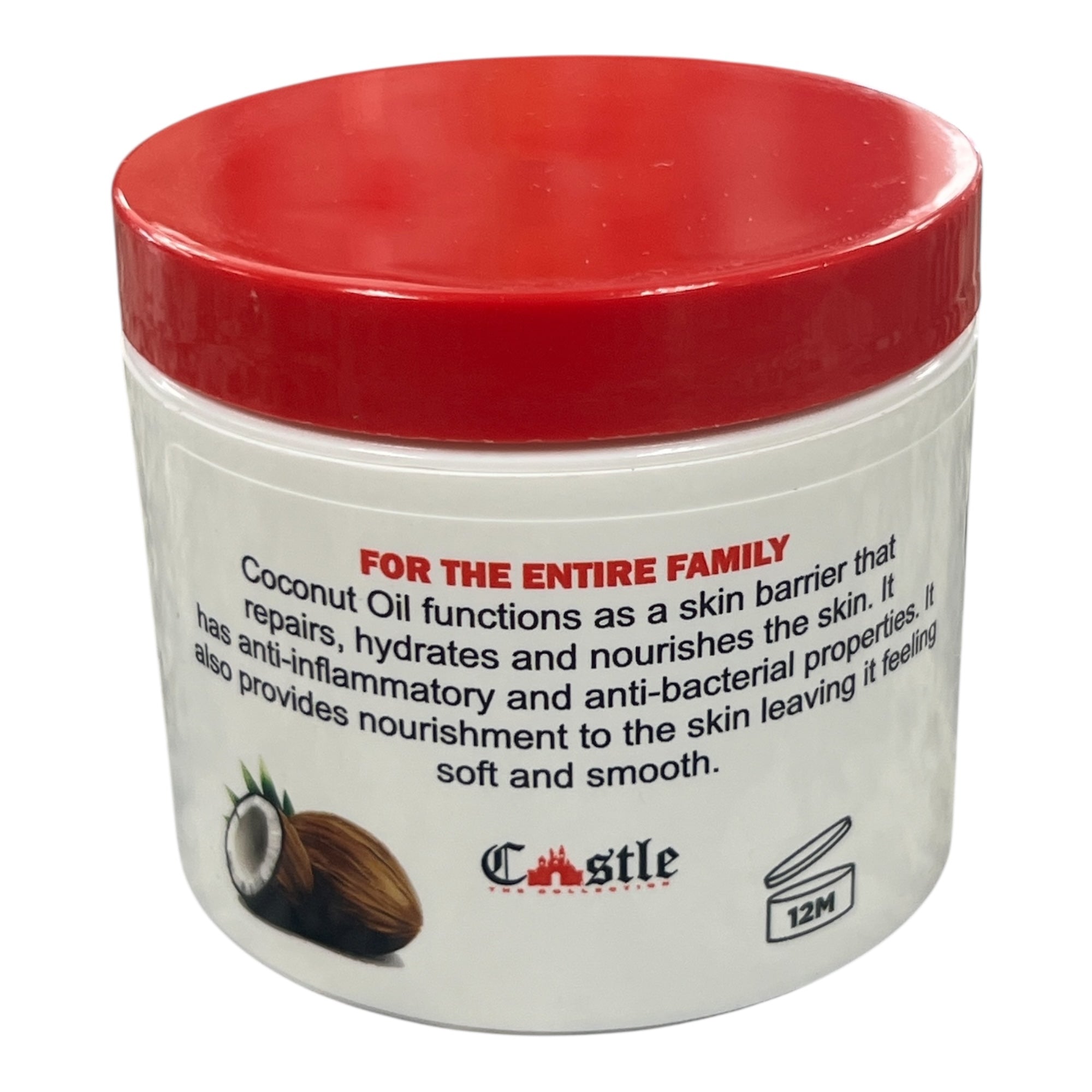 Castle Coconut Oil for Skin 4 Oz.