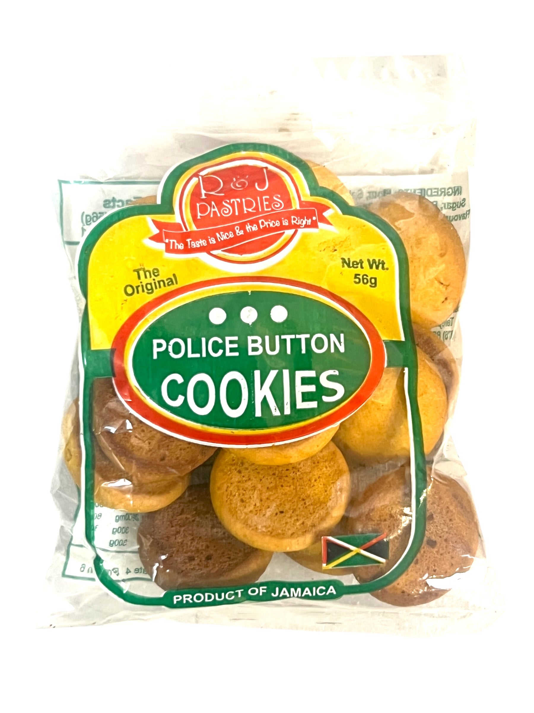 Police Button Cookies 56 G
