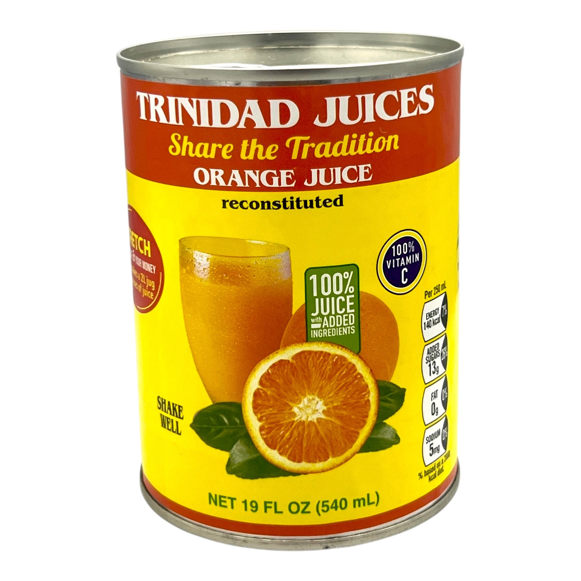 Trinidad Orange Juice 19 Oz