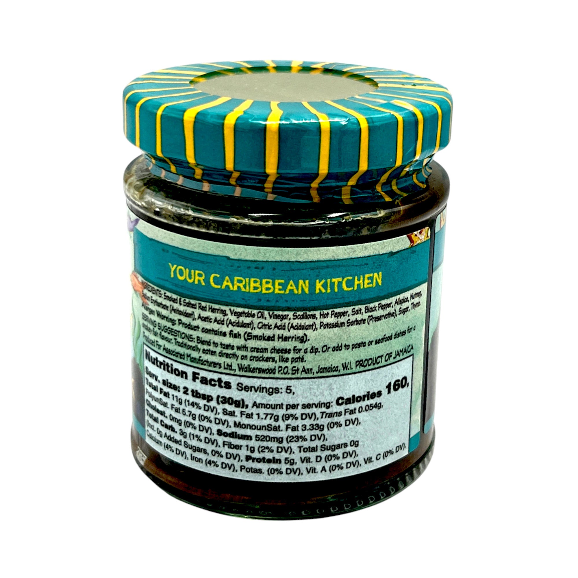 Walkerswood Spicy Jamaican Solomon Gundy 5.6 Oz (160G)