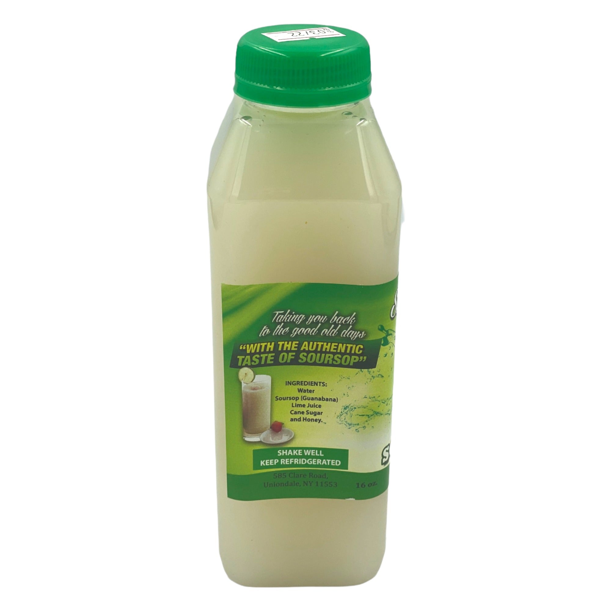 Sunday Evening Soursop Juice With Lime 16 Oz.