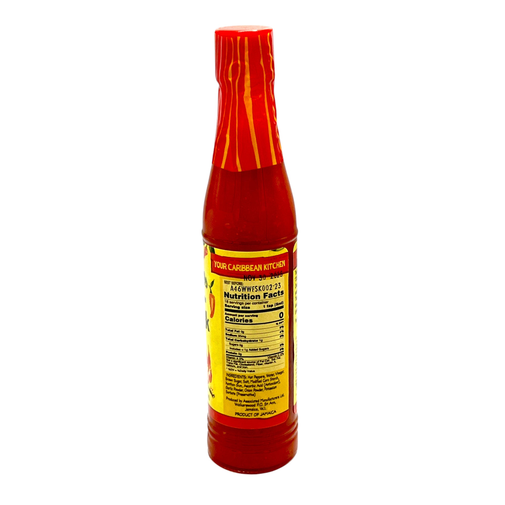 Walkerswood Firestick Hot Pepper Sauce 3.38 Fl Oz