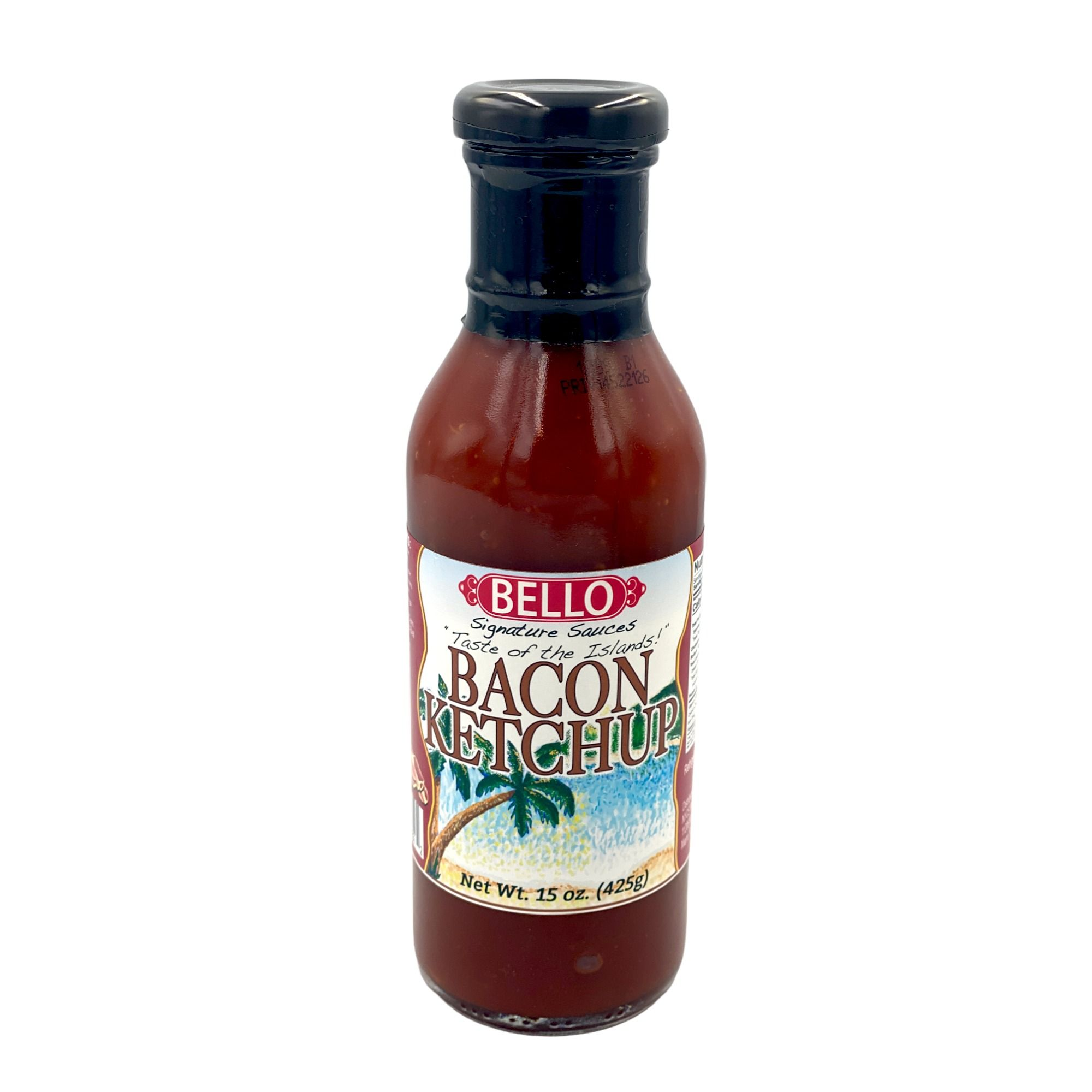 BELLO BACON KETCHUP 15 OZ