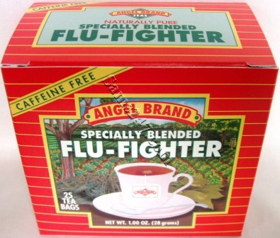 ANGEL BRAND FLU-FIGHTER TEA BAGS 

ANGEL BRAND FLU-FIGHTER TEA BAGS: available at Sam's Caribbean Marketplace, the Caribbean Superstore for the widest variety of Caribbean food, CDs, DVDs, and Jamaican Black Castor Oil (JBCO). 