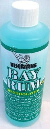 BENJAMINS MENTHOLATED BAY RUM 

BENJAMINS MENTHOLATED BAY RUM: available at Sam's Caribbean Marketplace, the Caribbean Superstore for the widest variety of Caribbean food, CDs, DVDs, and Jamaican Black Castor Oil (JBCO). 
