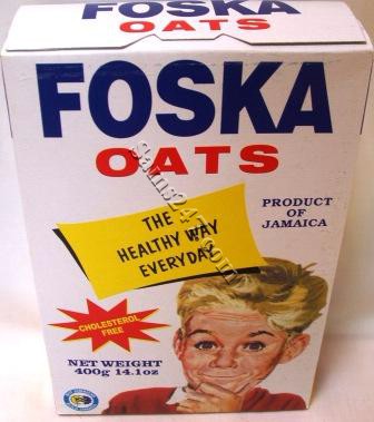 FOSKA OATS  

FOSKA OATS : available at Sam's Caribbean Marketplace, the Caribbean Superstore for the widest variety of Caribbean food, CDs, DVDs, and Jamaican Black Castor Oil (JBCO). 