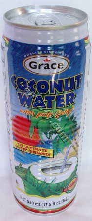 GRACE COCONUT WATER (with Pulp) 17.5OZ. 

GRACE COCONUT WATER (with Pulp) 17.5OZ.: available at Sam's Caribbean Marketplace, the Caribbean Superstore for the widest variety of Caribbean food, CDs, DVDs, and Jamaican Black Castor Oil (JBCO). 