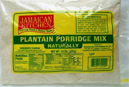 JAMAICAN KITCHEN PLANTAIN PORRIDGE MIX 

JAMAICAN KITCHEN PLANTAIN PORRIDGE MIX: available at Sam's Caribbean Marketplace, the Caribbean Superstore for the widest variety of Caribbean food, CDs, DVDs, and Jamaican Black Castor Oil (JBCO). 