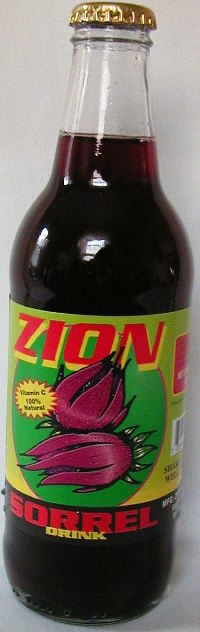 ZION SORREL DRINK 12 OZ. 

ZION SORREL DRINK 12 OZ.: available at Sam's Caribbean Marketplace, the Caribbean Superstore for the widest variety of Caribbean food, CDs, DVDs, and Jamaican Black Castor Oil (JBCO). 