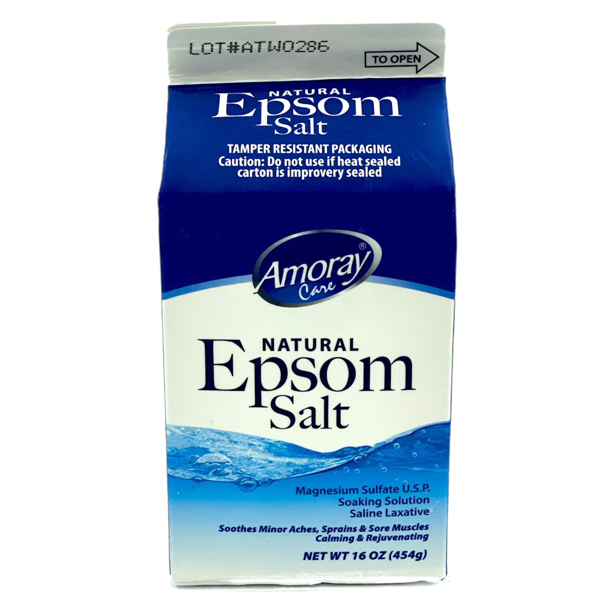 AMORAY CARE EPSOM SALT 16 OZ.