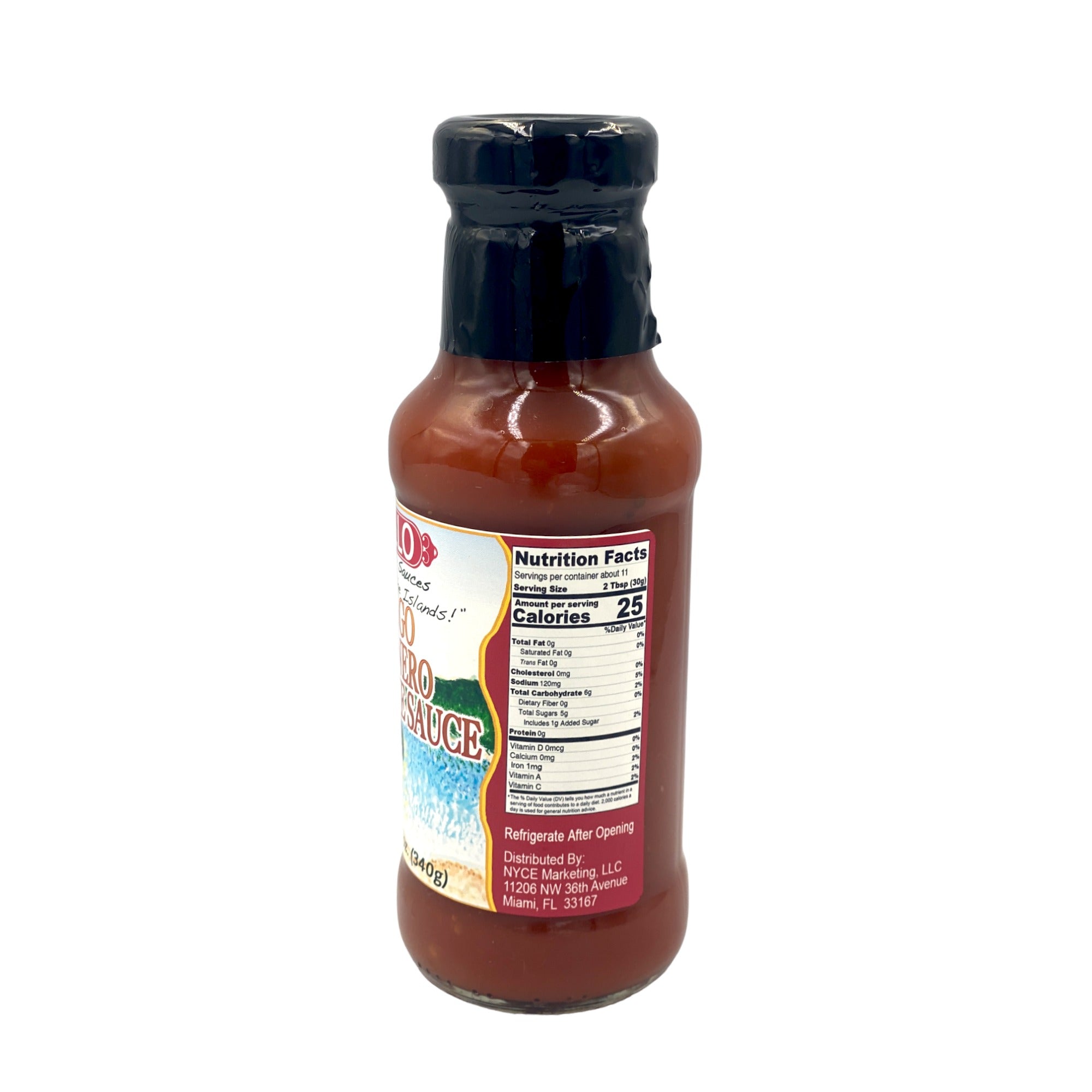 BELLO MANGO HABANERO BBQ SAUCE 12 OZ