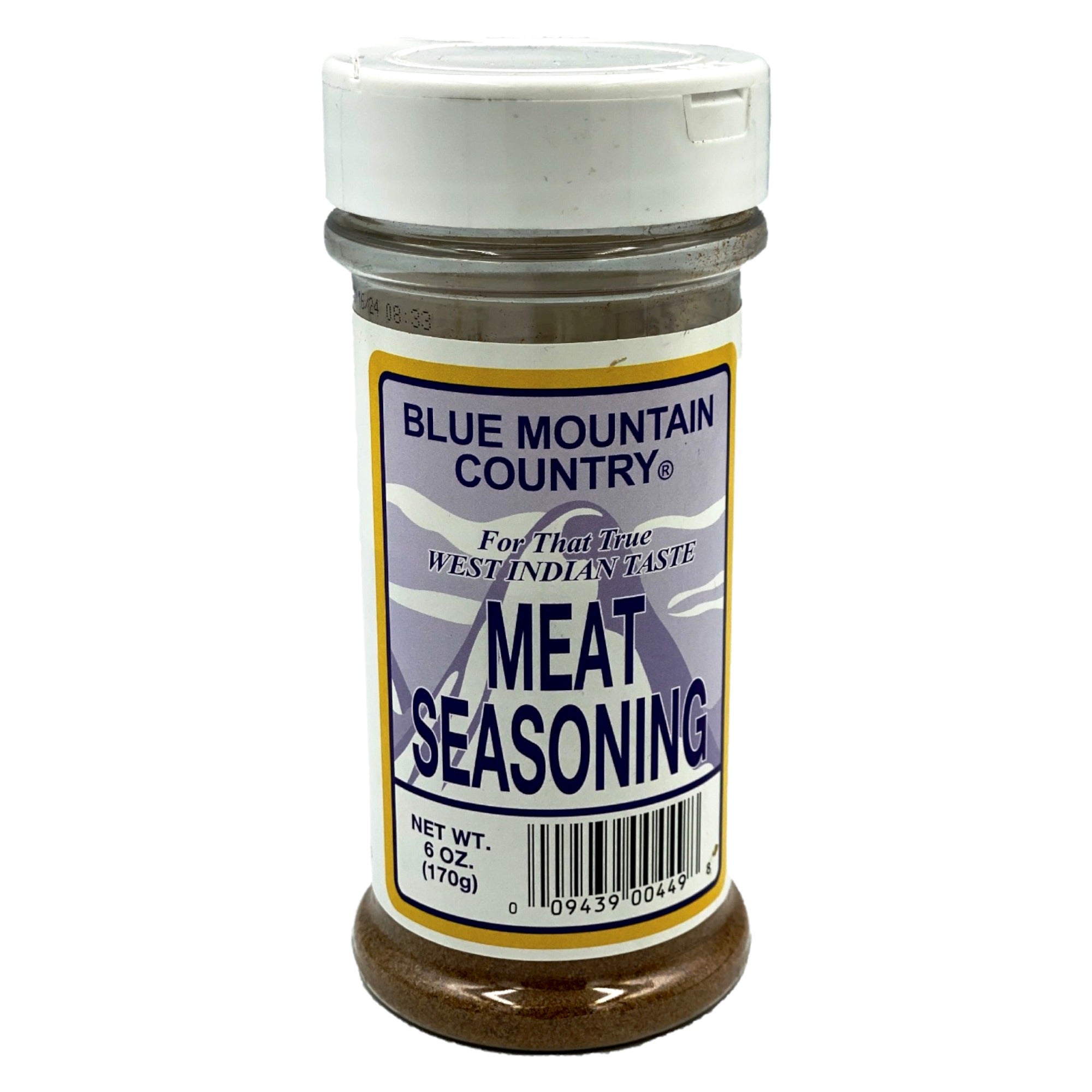 BLUE MOUNTAIN  MEAT SEASONING 6 OZ