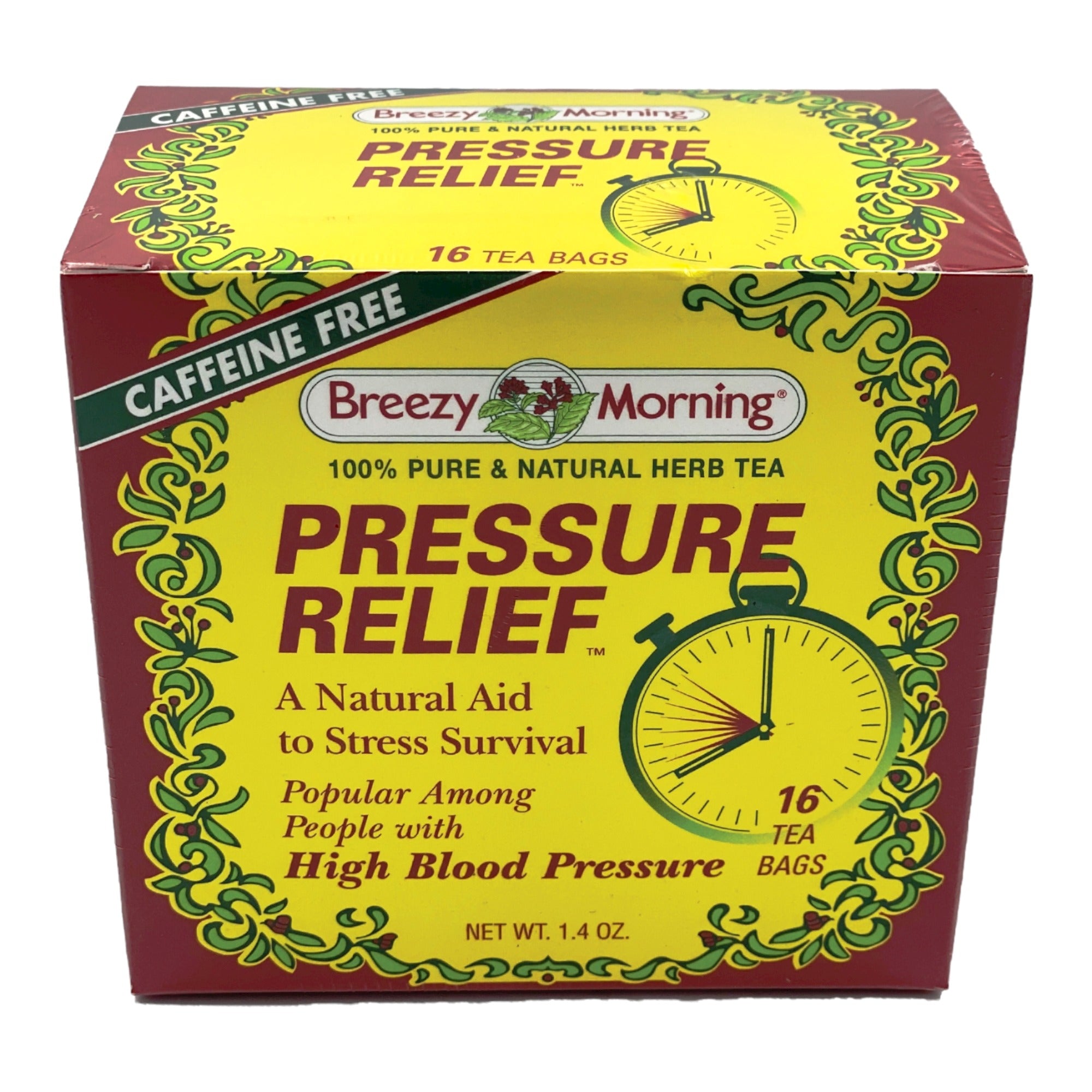 BREEZY MORNING PRESSURE RELIEF TEA 1.4 OZ