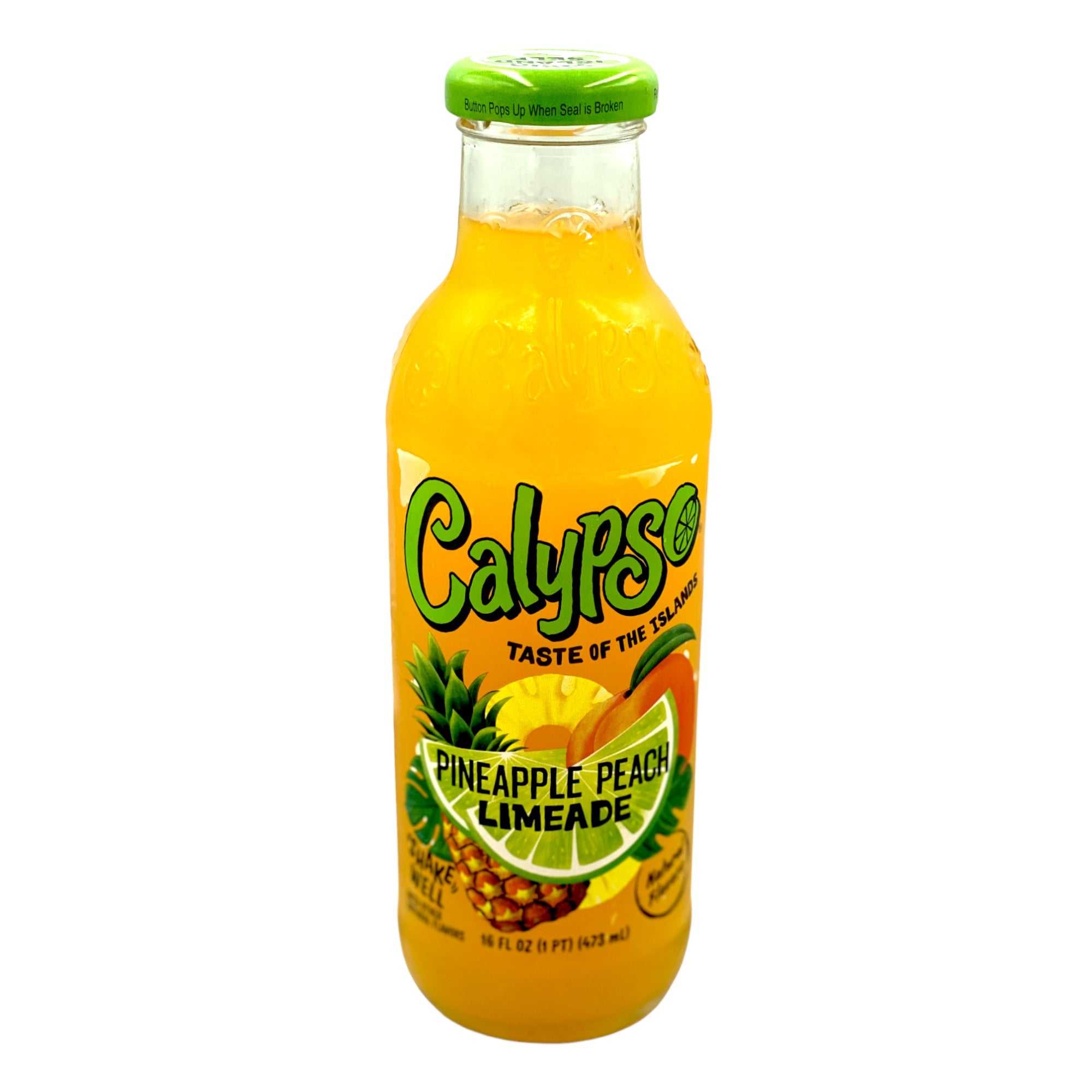 CALYPSO PINEAPPLE PEACH LIMEADE 20 OZ