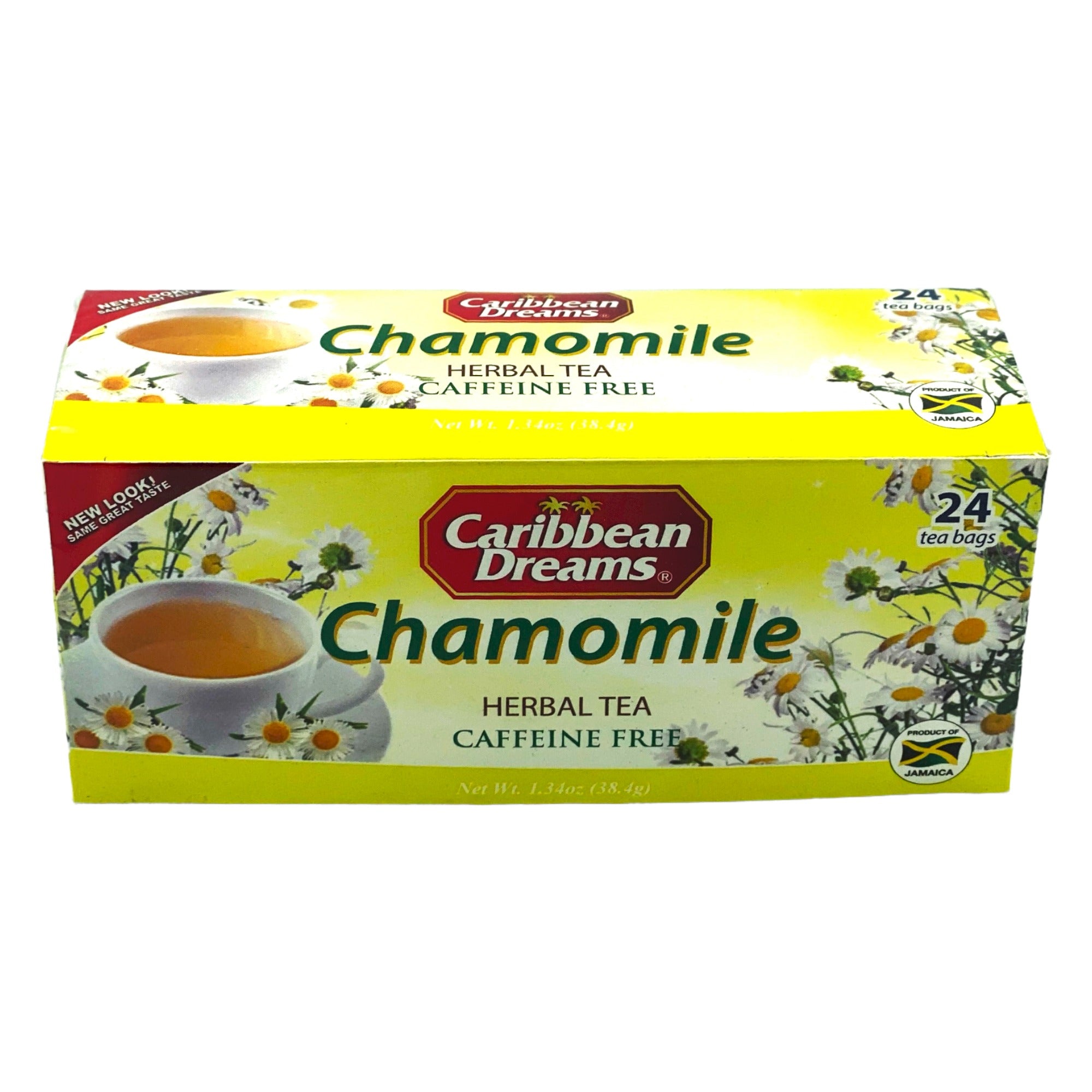 CARIBBEAN DREAMS CHAMOMILE TEA 24 TEA BAGS 38.4G (1.34OZ)