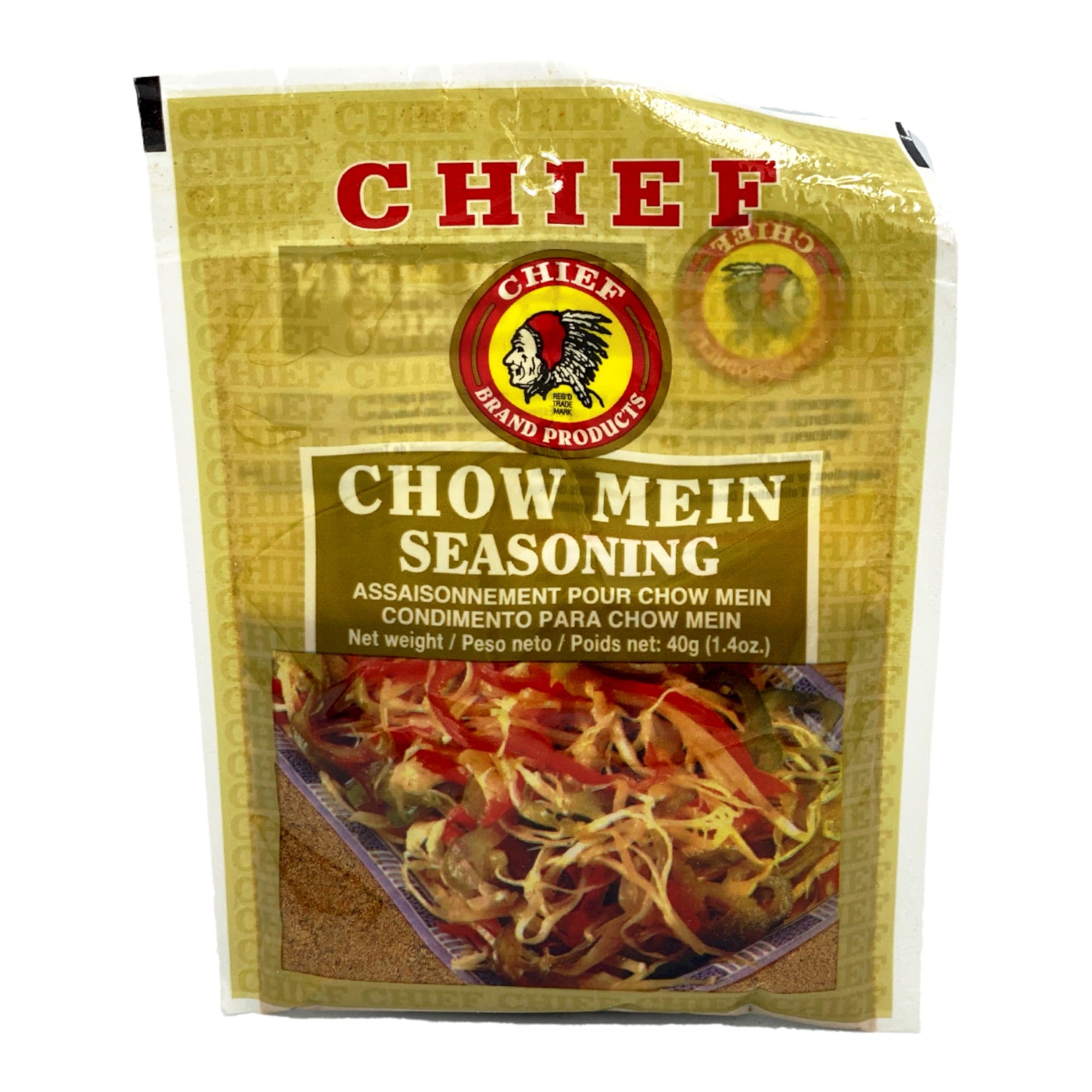 CHIEF CHOW MEIN SEASONING 1.4 OZ. 40G