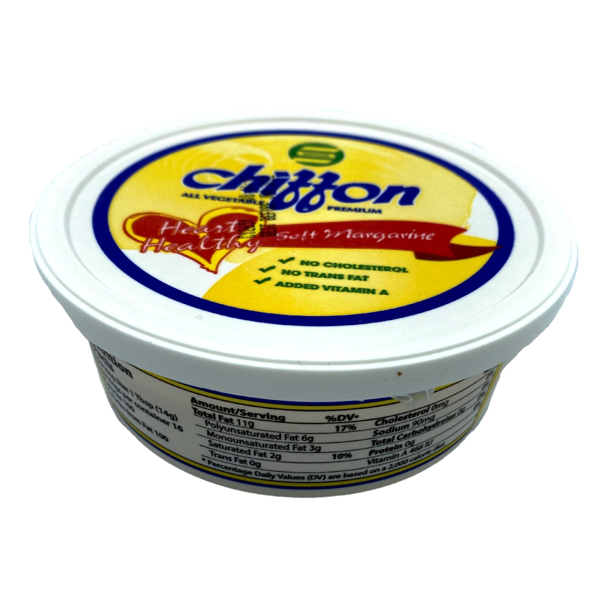 CHIFFON VEGETABLE MARGARINE 8 OZ.