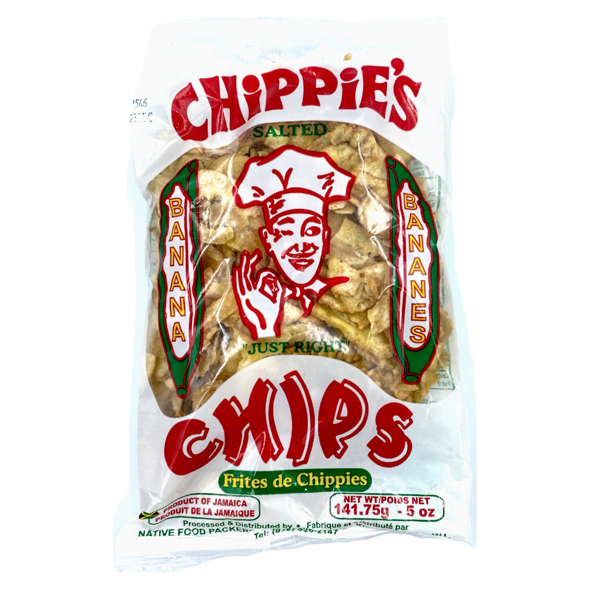 CHIPPIES BANANA CHIPS 5 OZ