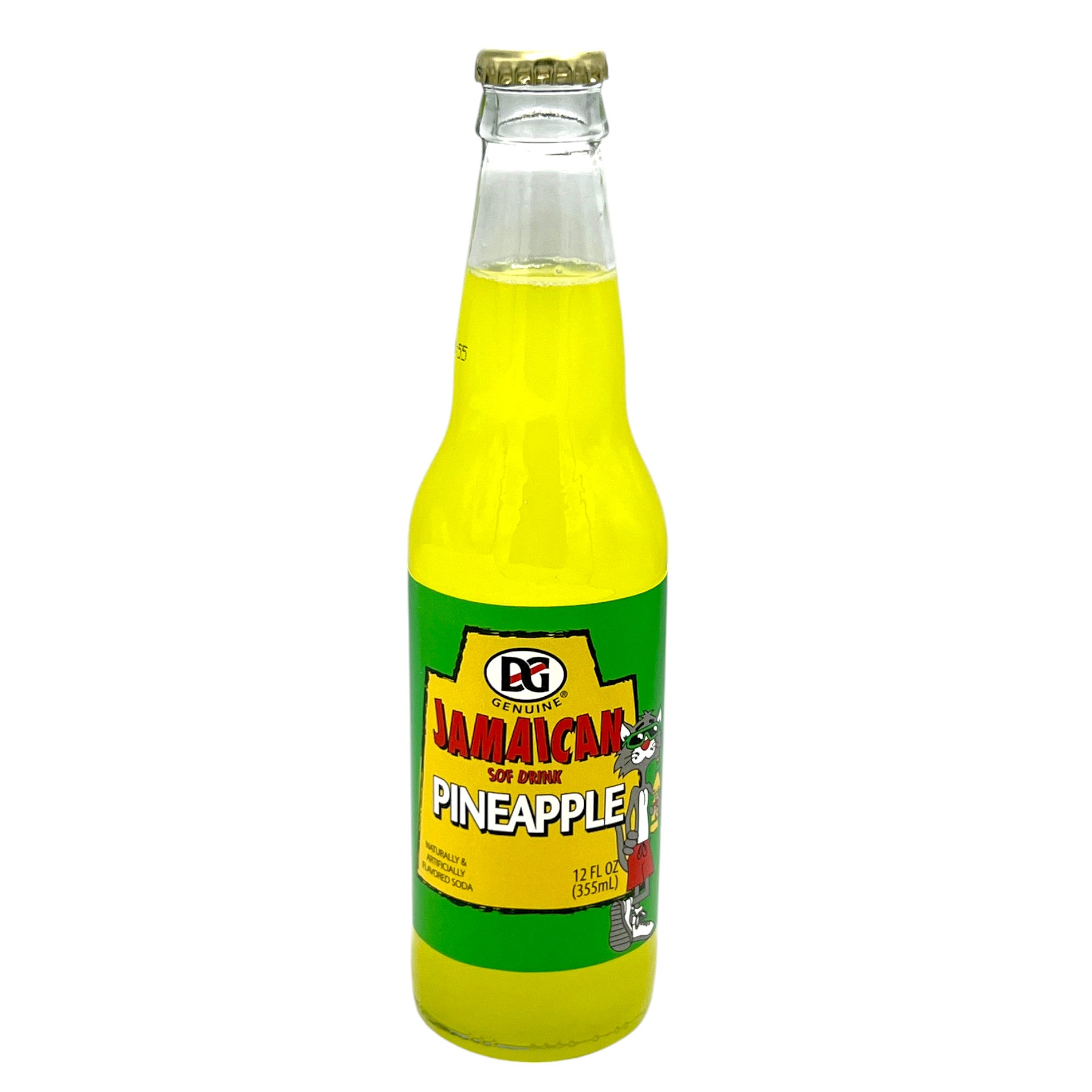 D&G Jamaican Pineapple Soda 12 Fl Oz (355 Ml)