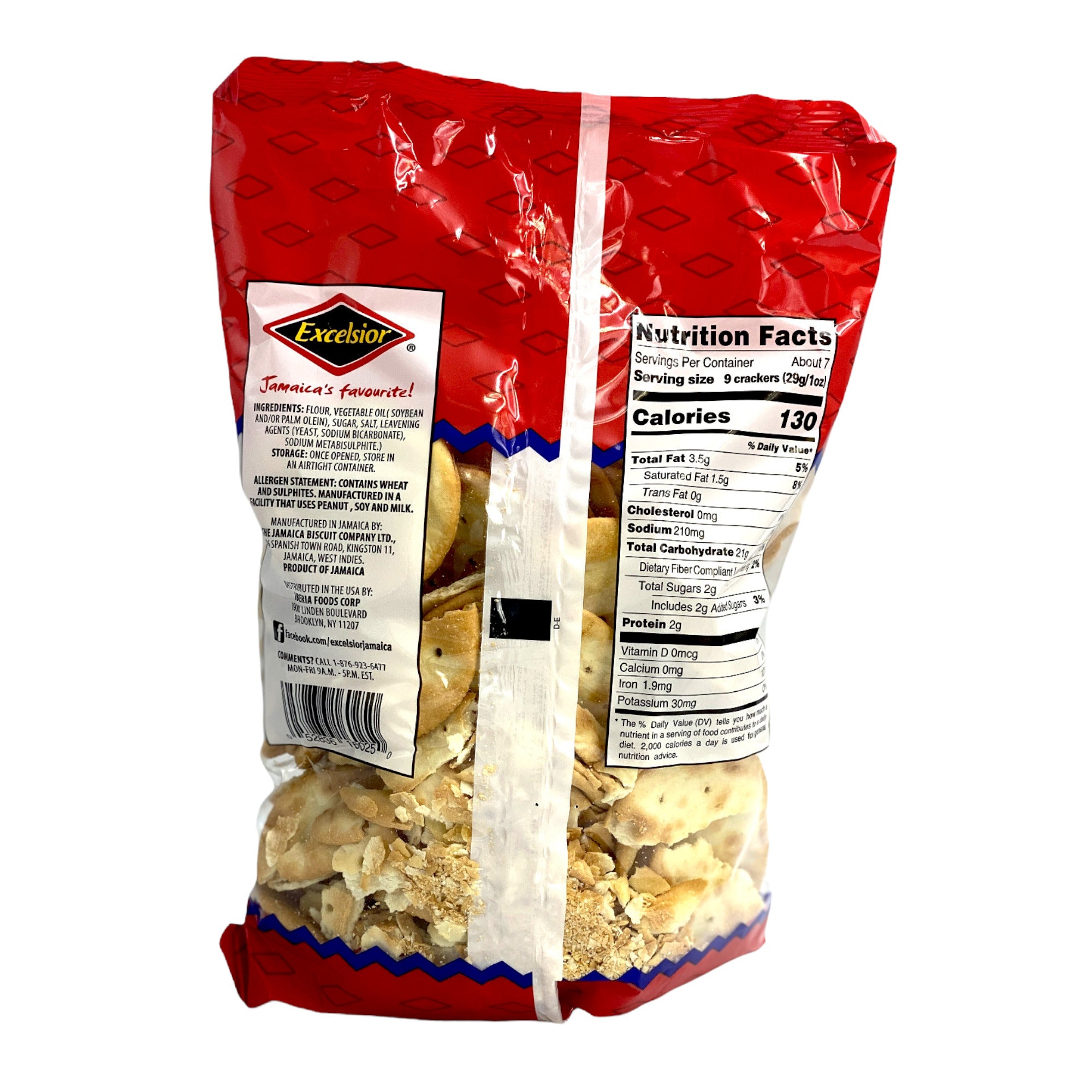 EXCELSIOR CREAM CRACKERS 7.94 OZ