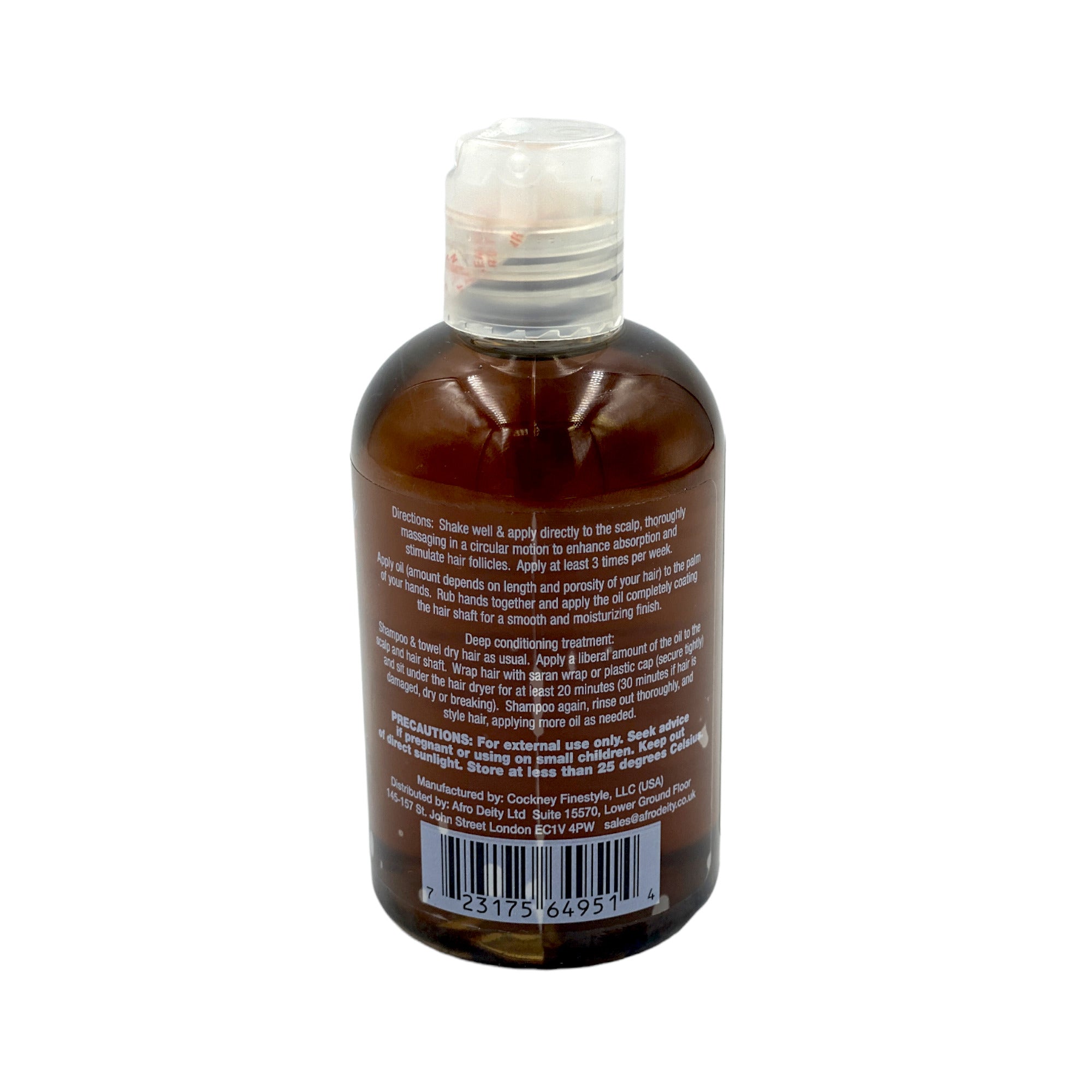 FOUNTAIN JAMAICAN BLACK CASTOR OIL HAIR FOOD 4 FL OZ.