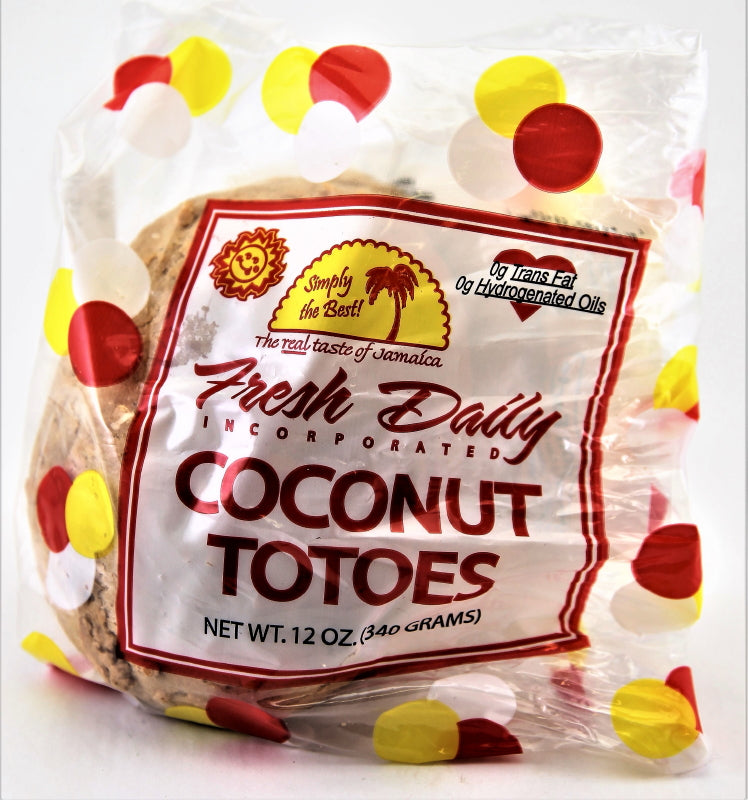 FRESH DAILY COCONUT TOTOES 12 OZ (340G)