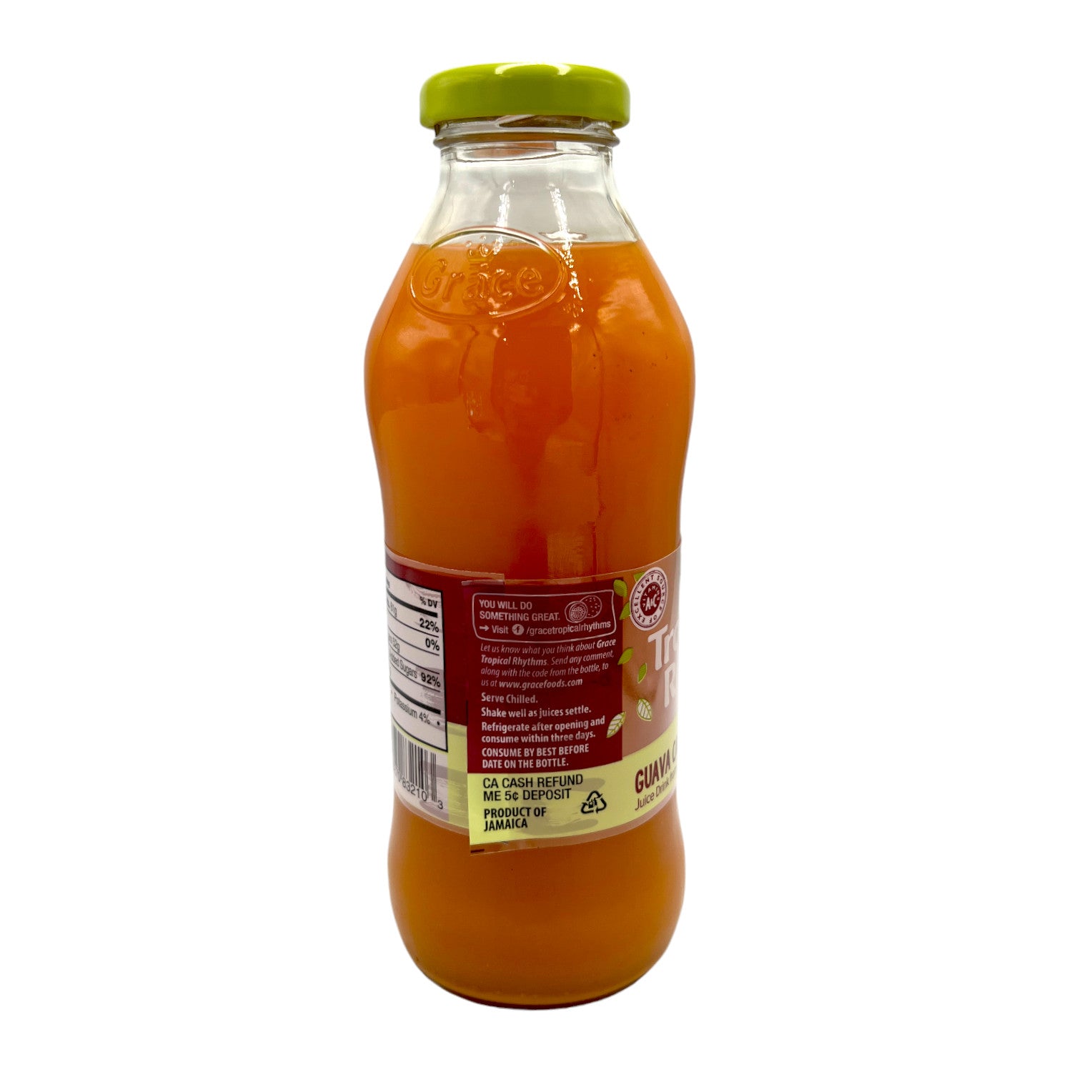 GRACE TROPICAL RHYTHMS GUAVA CARROT 16 FL OZ (473mL)