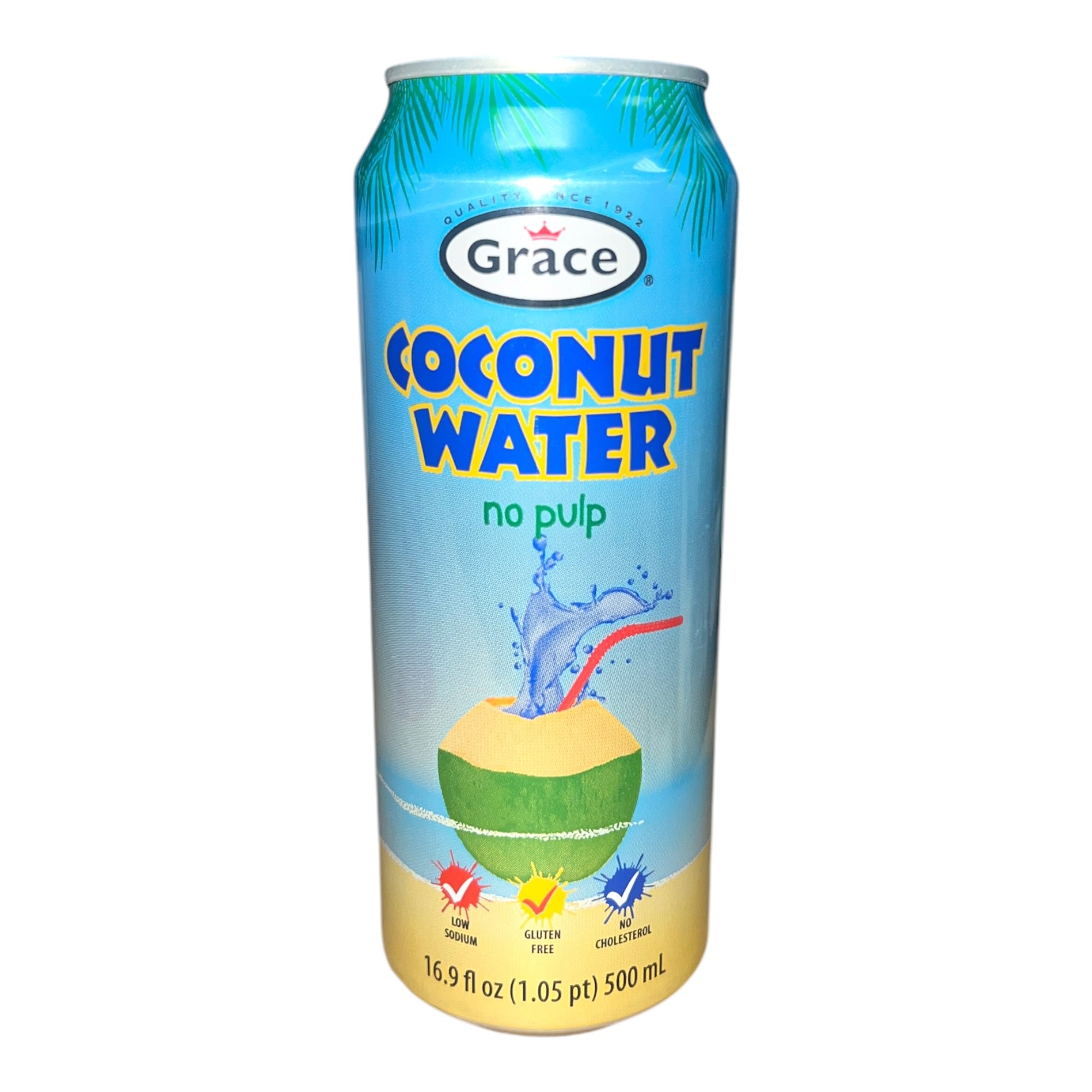 Grace Coconut Water No Pulp 16.9 Fl Oz