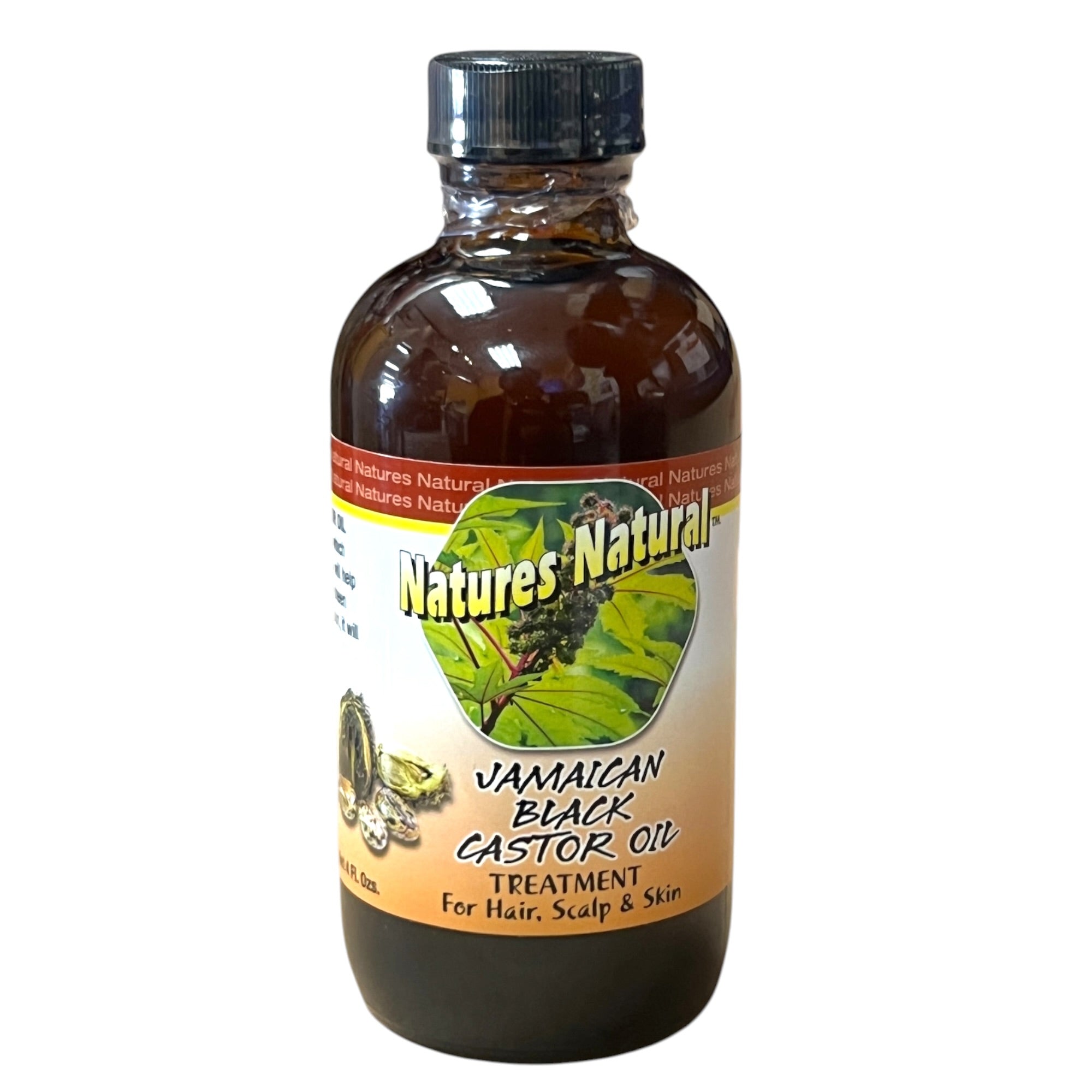 Natures Natural Jamaican Black Castor Oil 4 Fl Oz