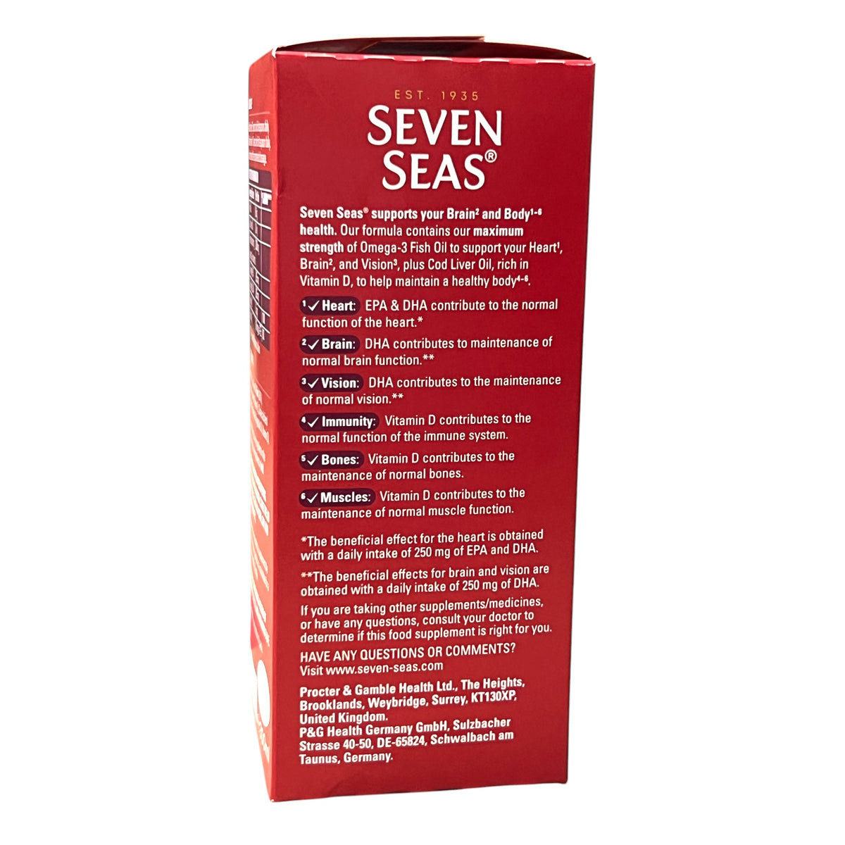 Seven Seas Cod Liver Oil 300 ML