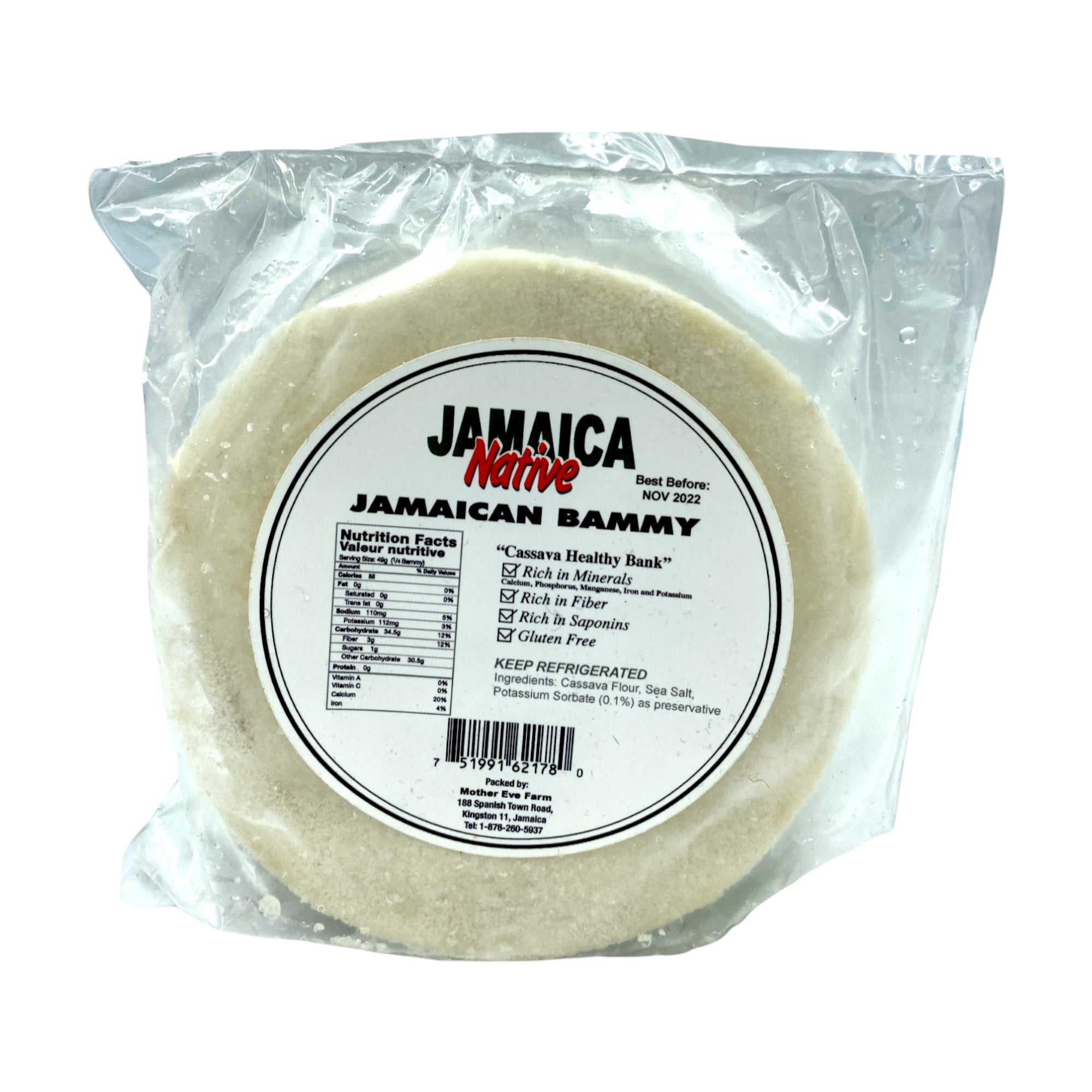 JAMAICA NATIVE BAMMY (2PK)