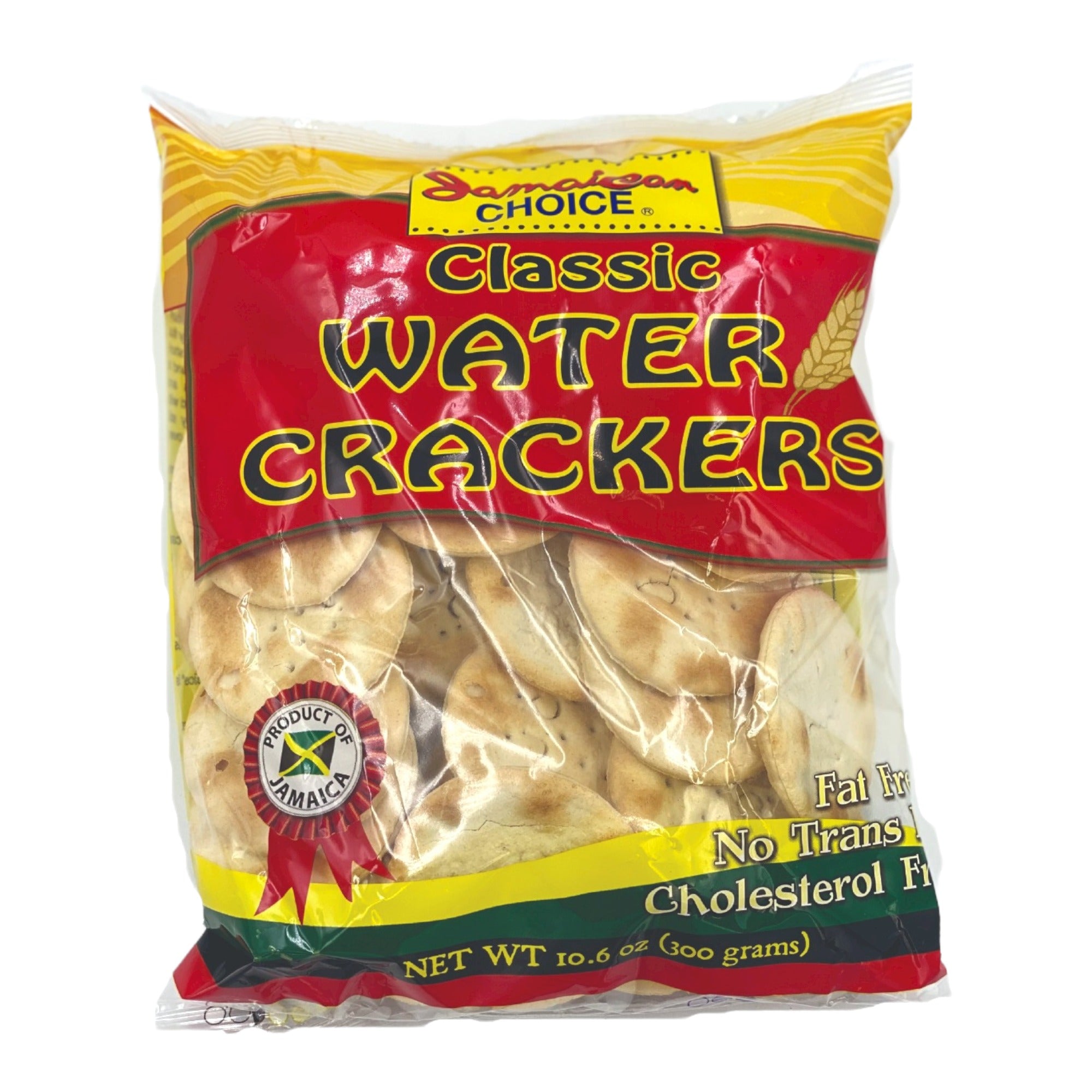 JAMAICAN CHOICE WATER CRACKERS 10.6 OZ