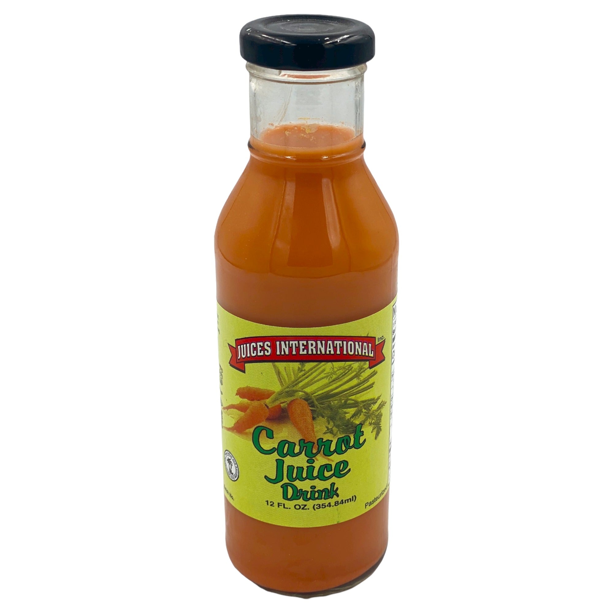 JUICES INTERNATIONAL CARROT JUICE DRINK 12 OZ.