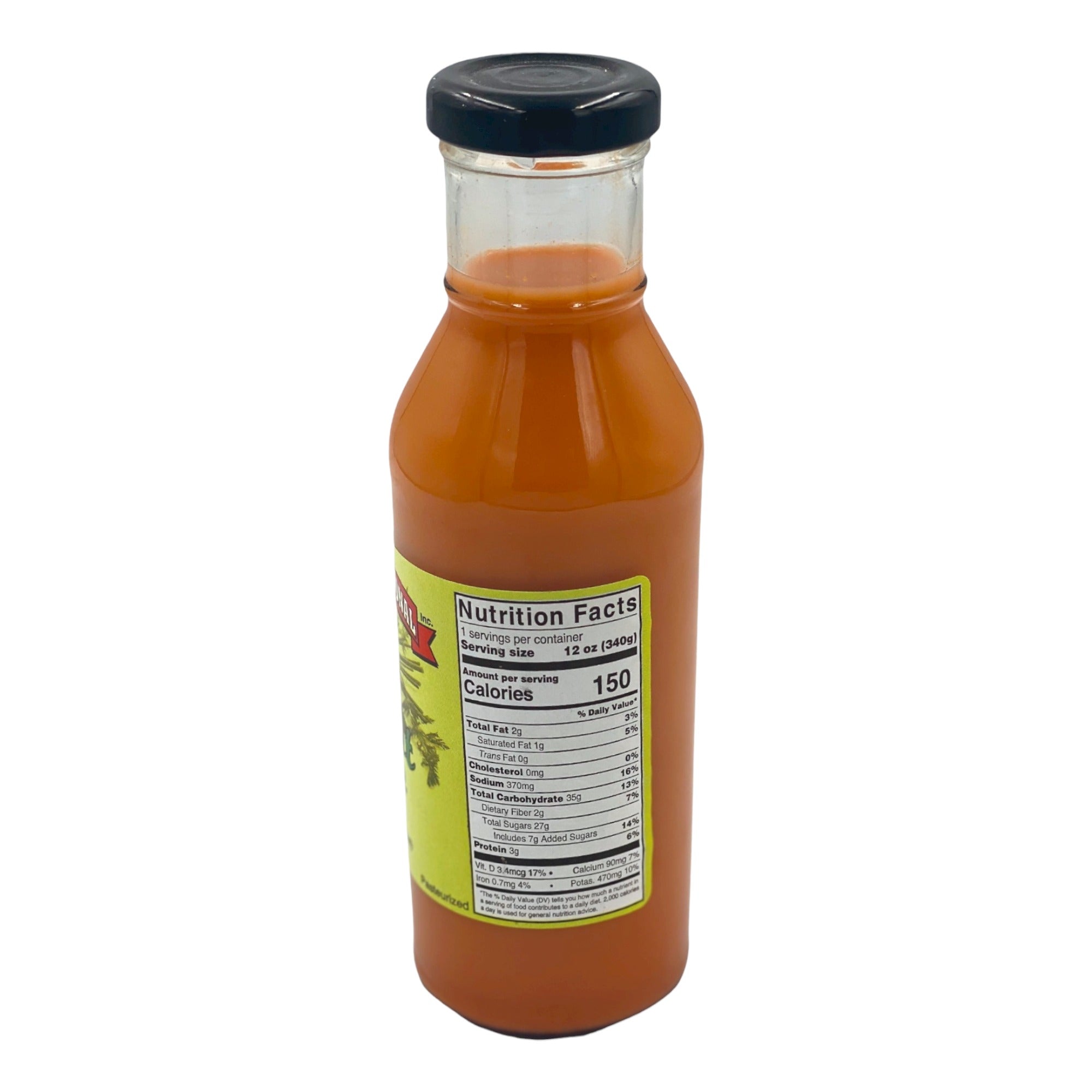 JUICES INTERNATIONAL CARROT JUICE DRINK 12 OZ.