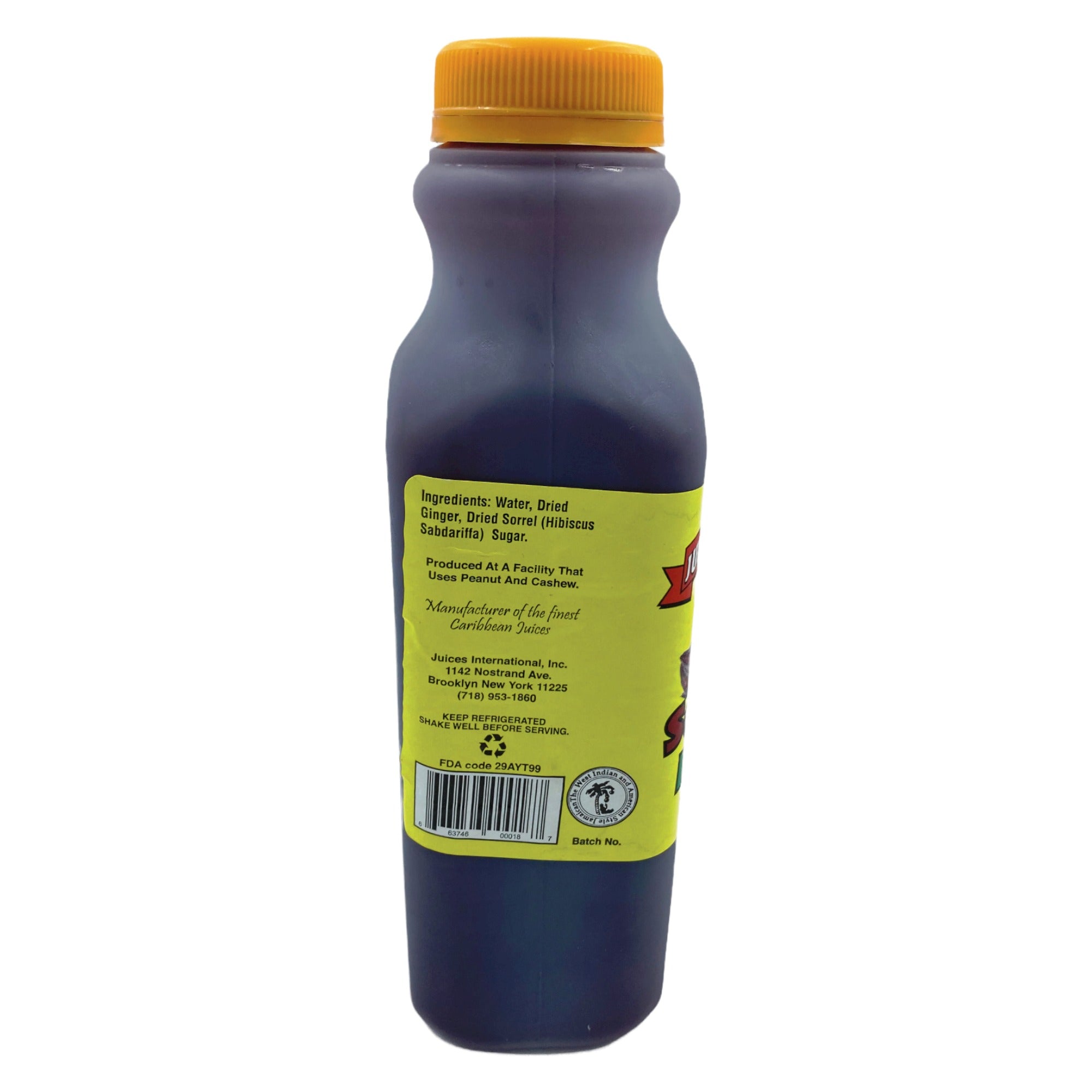 JUICES INTERNATIONAL SORREL DRINK 12 OZ.