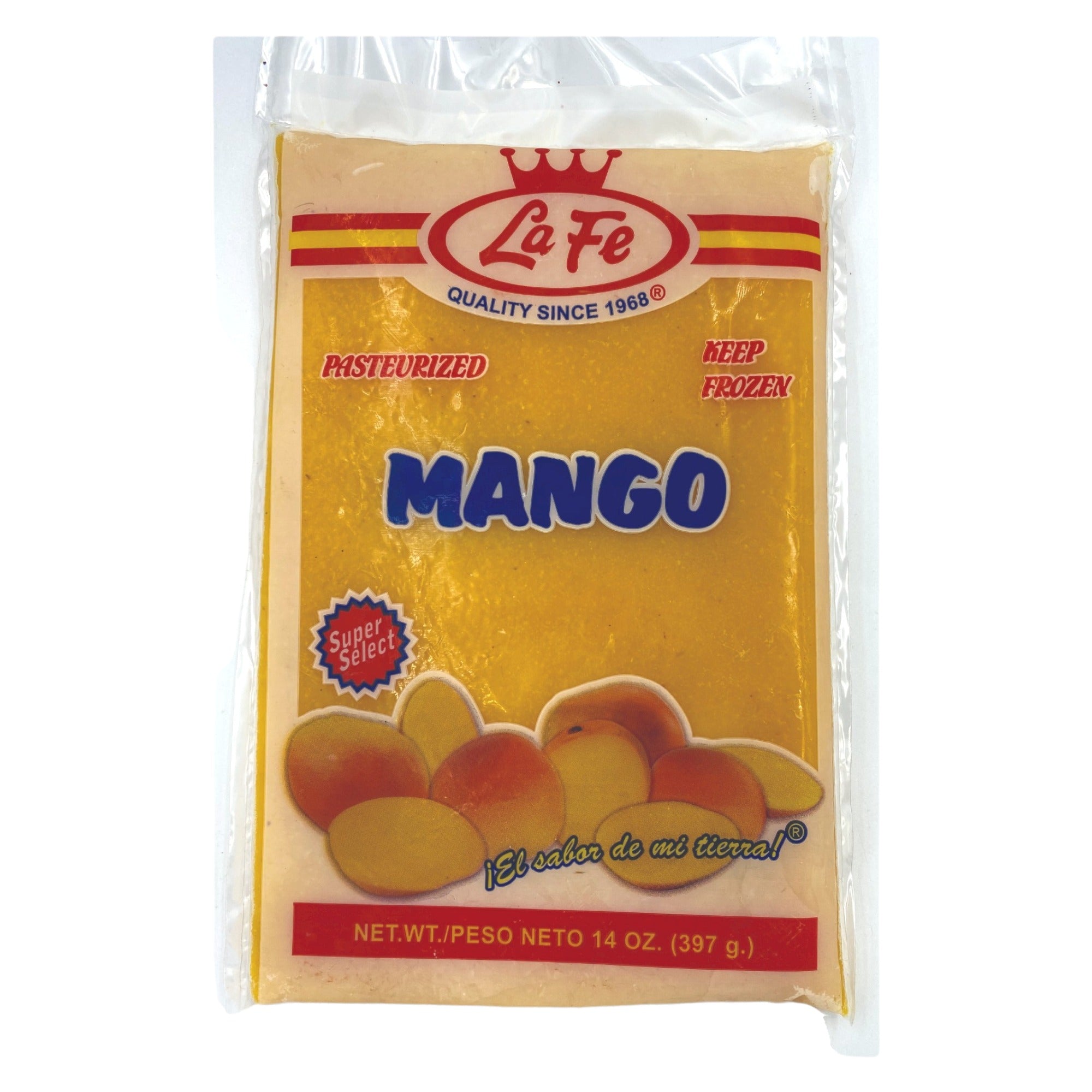 LA FE MANGO PULP 14 OZ