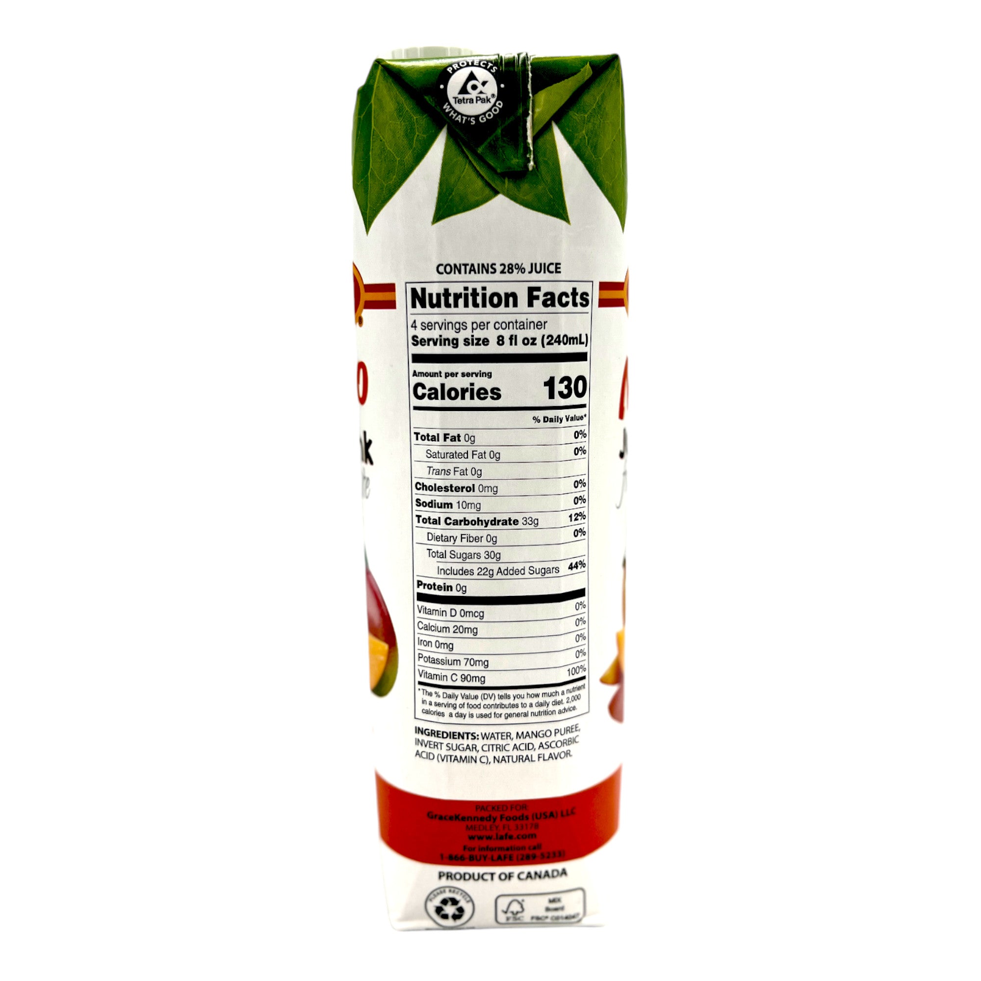 LA FE MANGO JUICE DRINK