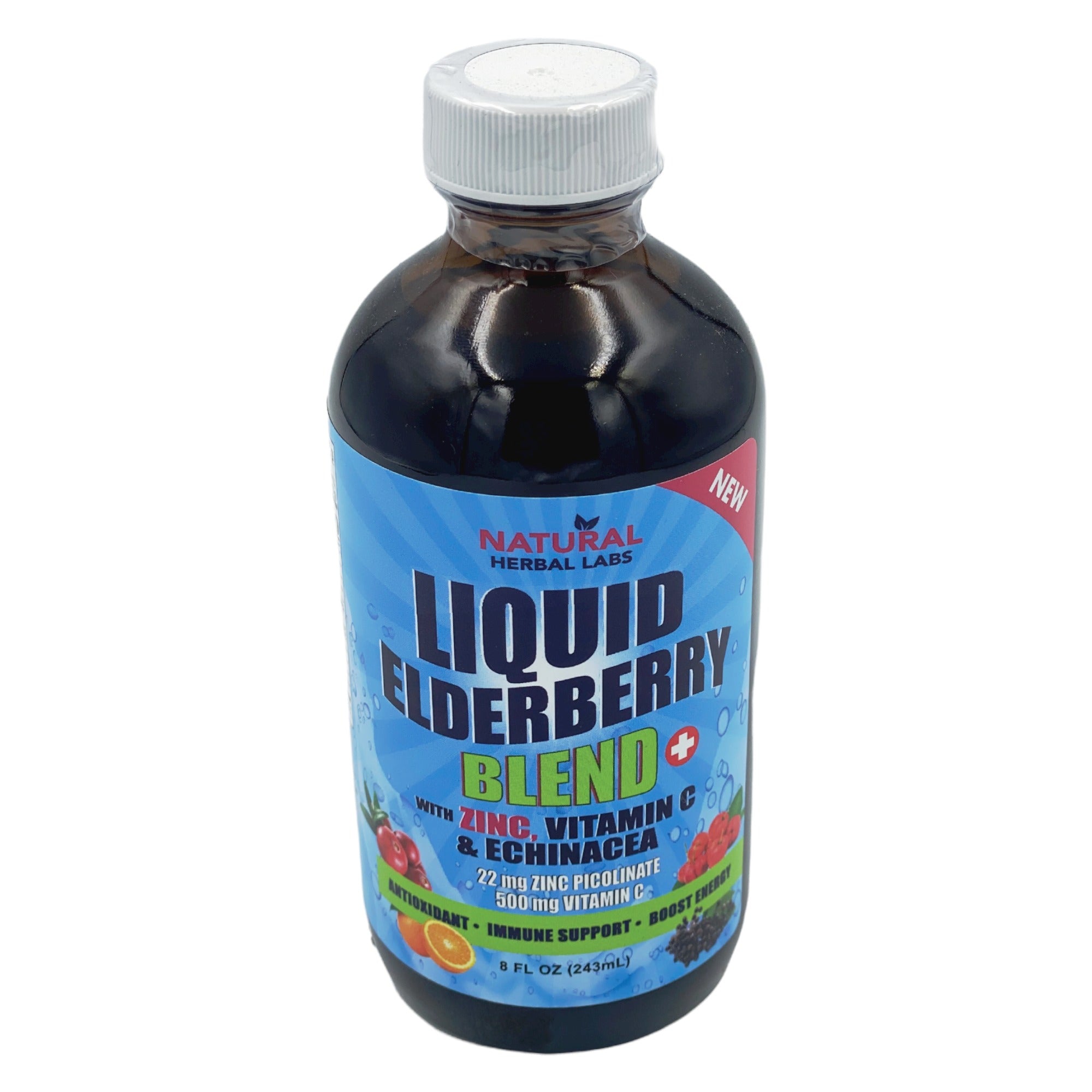 LIQUID ELDERBERRY BLEND 8 FL OZ.