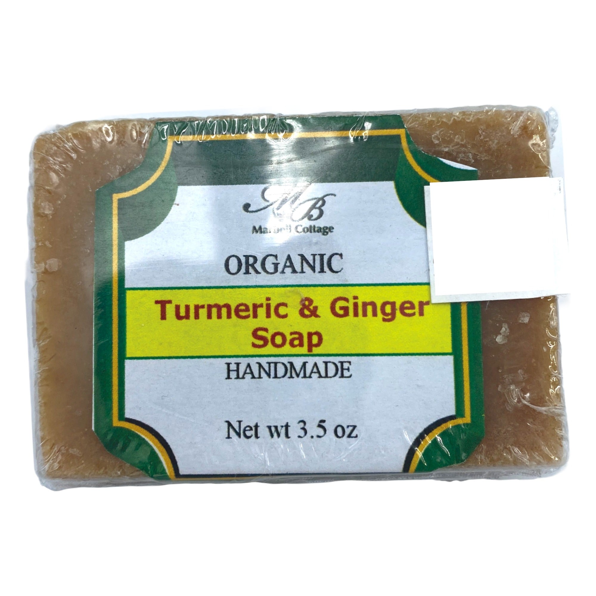 MARBELL ORGANIC TURMERIC & GINGER SOAP 3.5 OZ