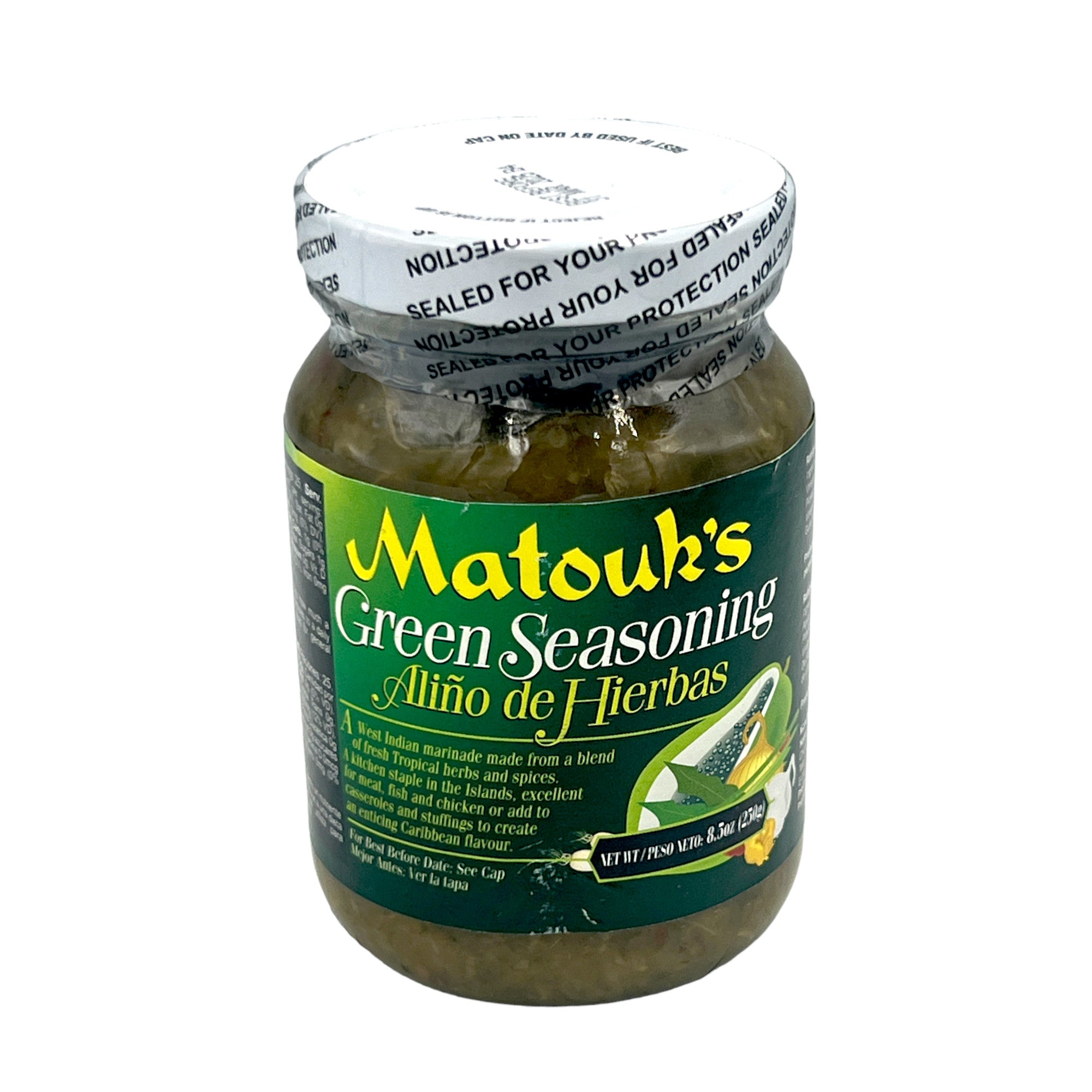 MATOUK'S GREEN SEASONING 8.5 OZ