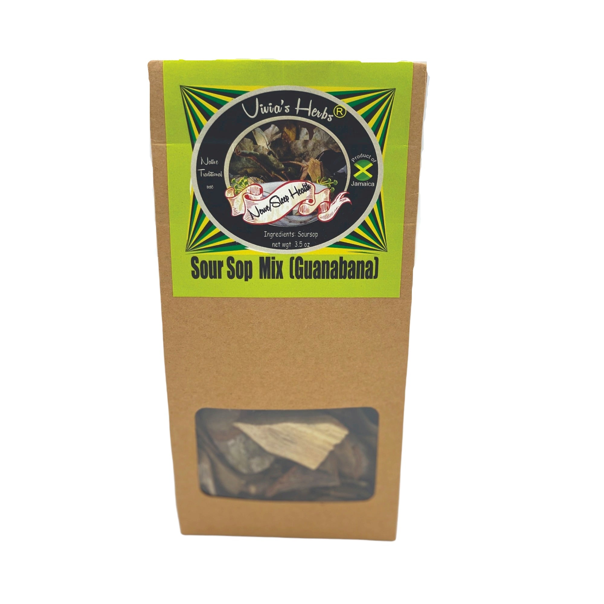 VIVA'S HERB SOURSOP BARK/MIX (GUANABANA) 3.5 OZ